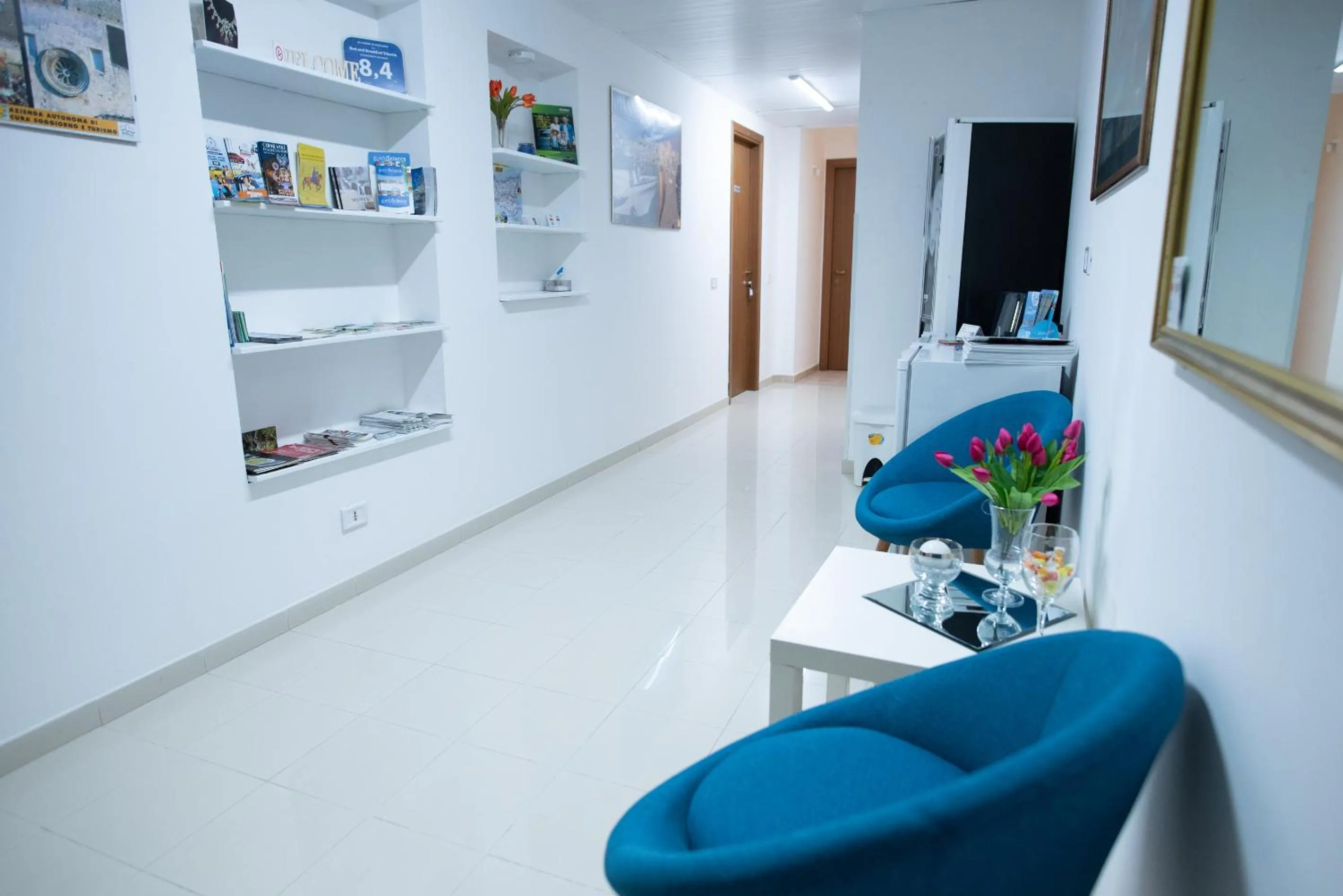 Lobby or reception in B&B New Triscele