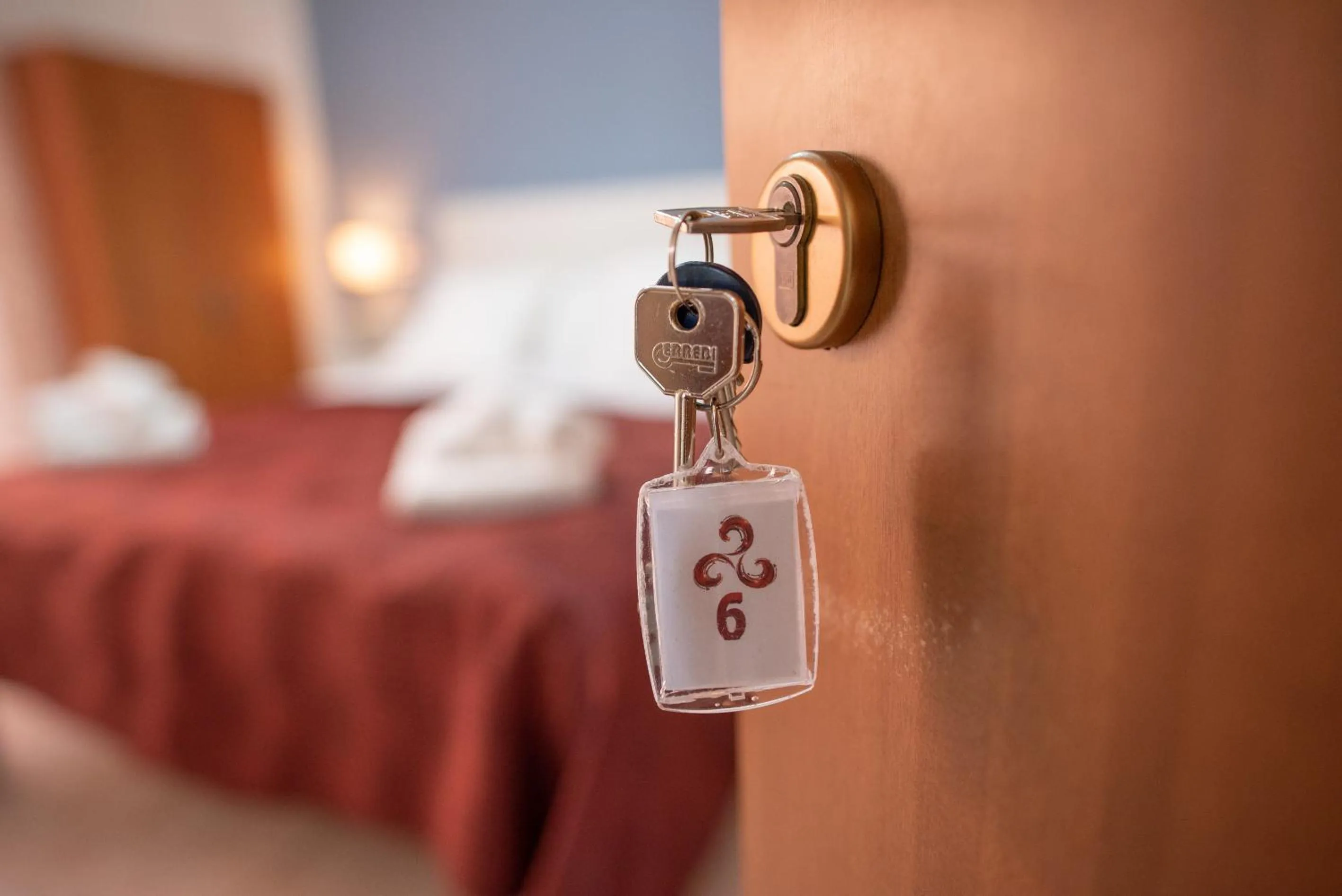 Property logo or sign, Bed in B&B New Triscele