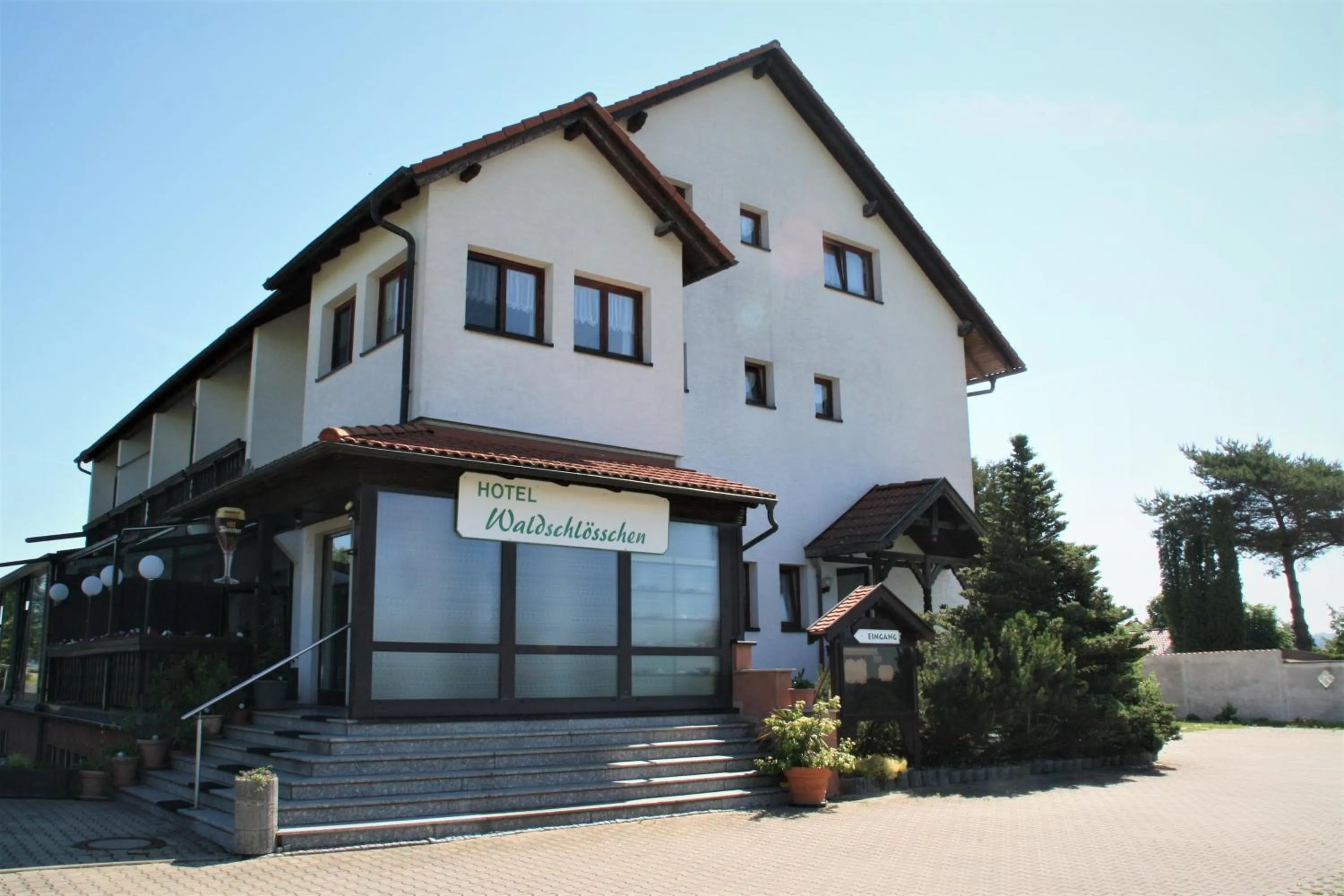 Property building in Hotel Waldschlösschen