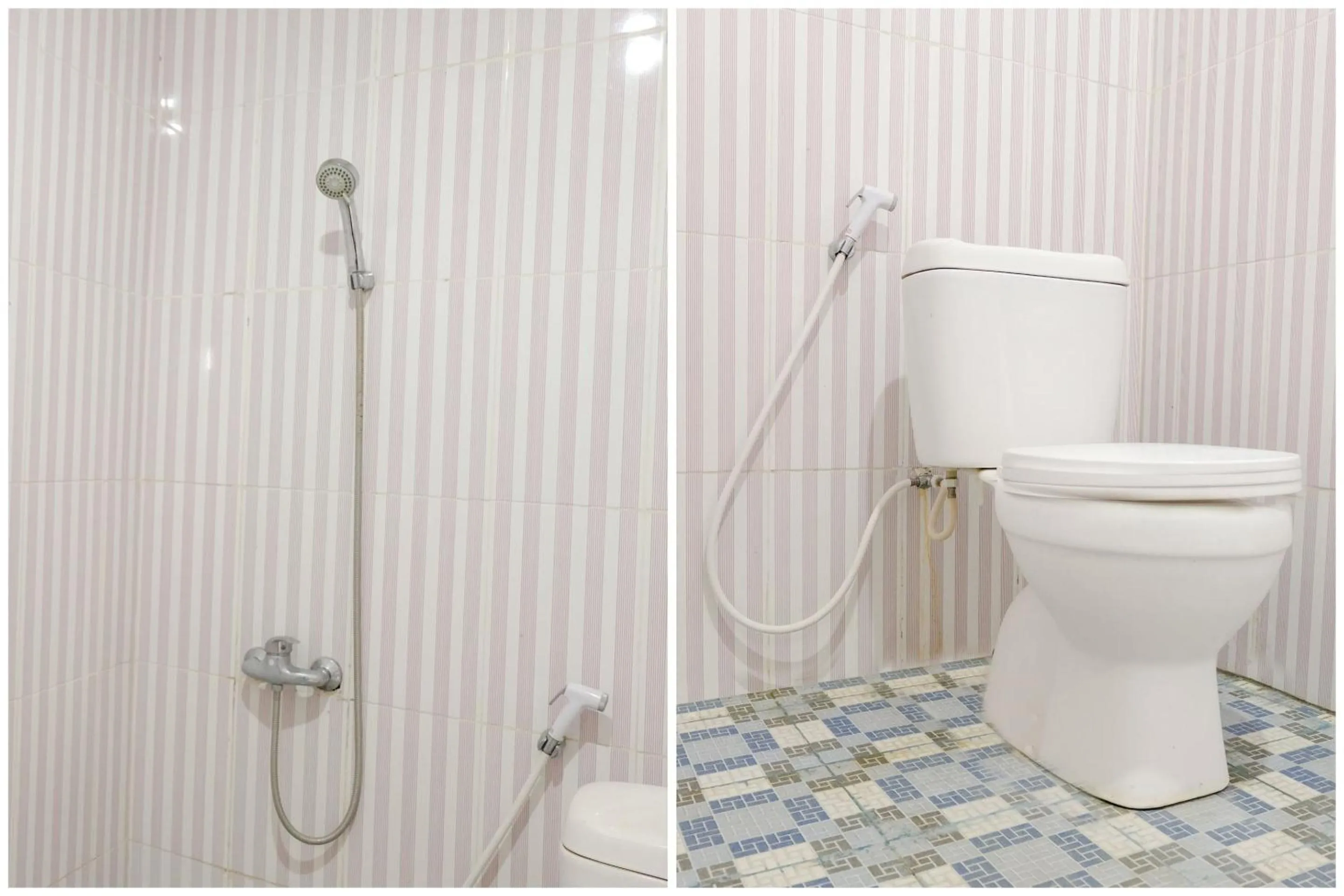 Bathroom in OYO Life 2966 Hotel Atriaz