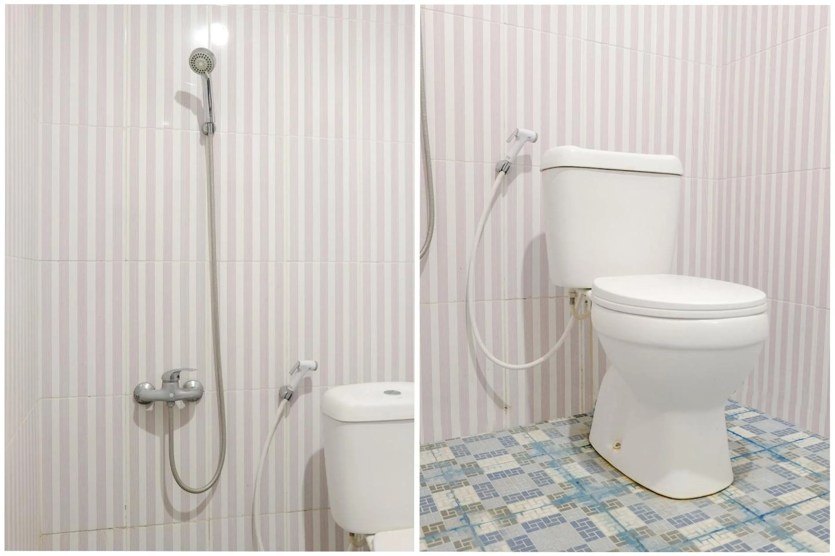 Bathroom in OYO Life 2966 Hotel Atriaz