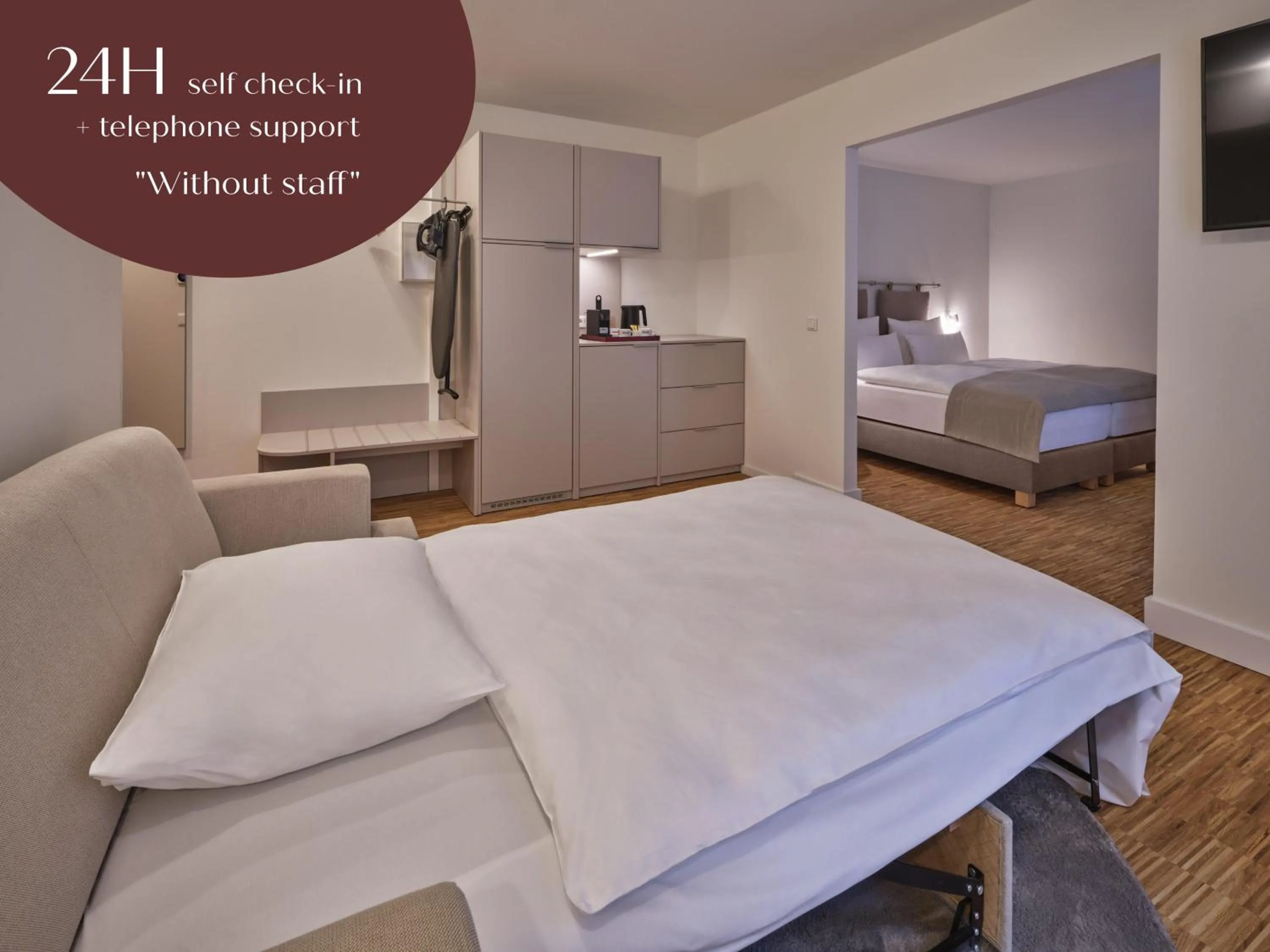 Bed in Classik Hotel Hackescher Markt - Self Check In