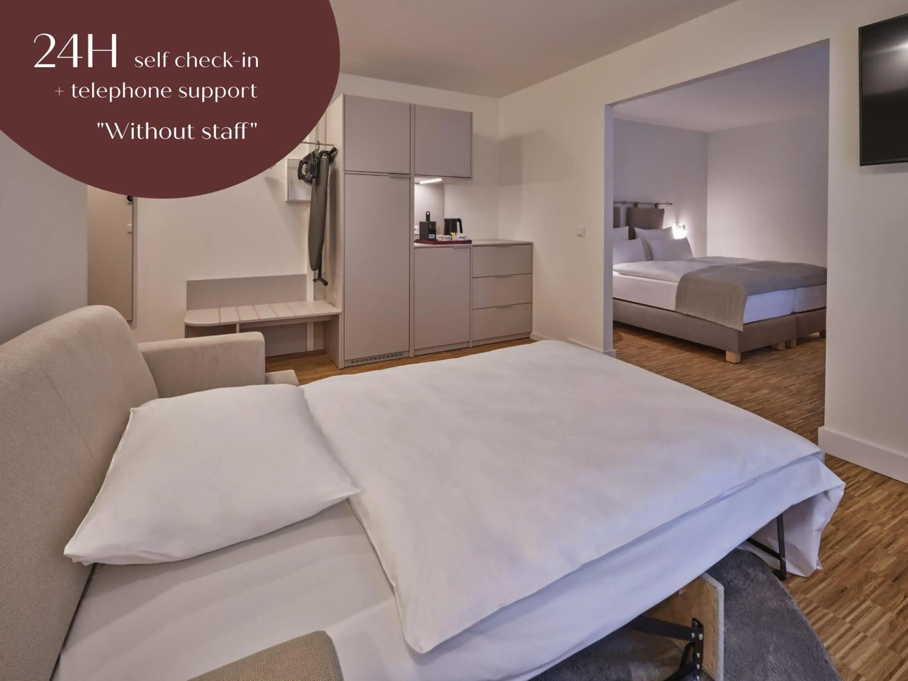 Bed in Classik Hotel Hackescher Markt - Self Check In Bed in Classik Hotel Hackescher Markt - Self Check In
