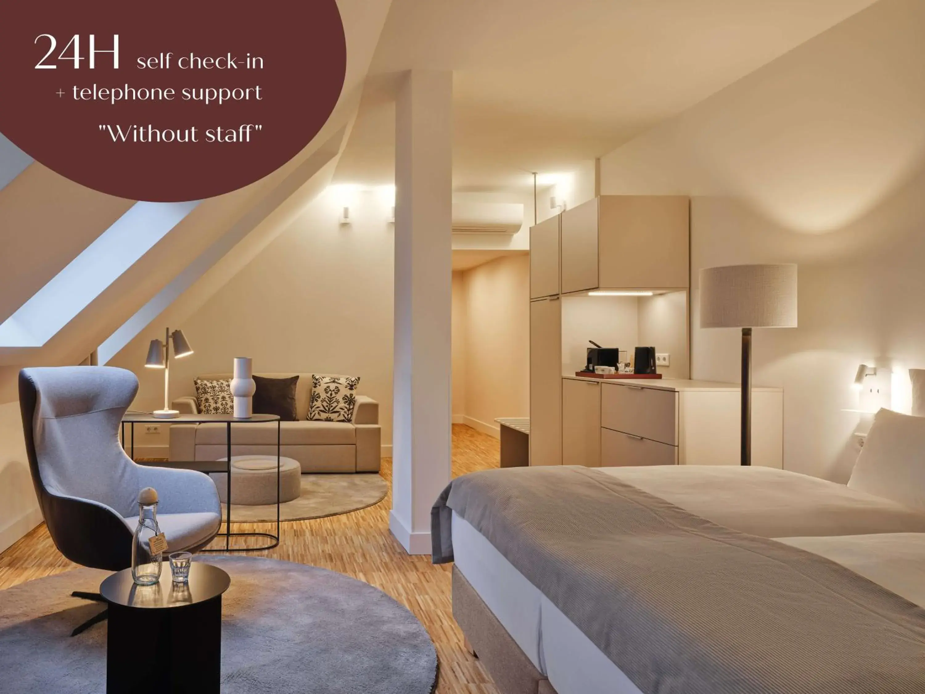 Photo of the whole room, Bed in Classik Hotel Hackescher Markt - Self Check In Photo of the whole room, Bed in Classik Hotel Hackescher Markt - Self Check In