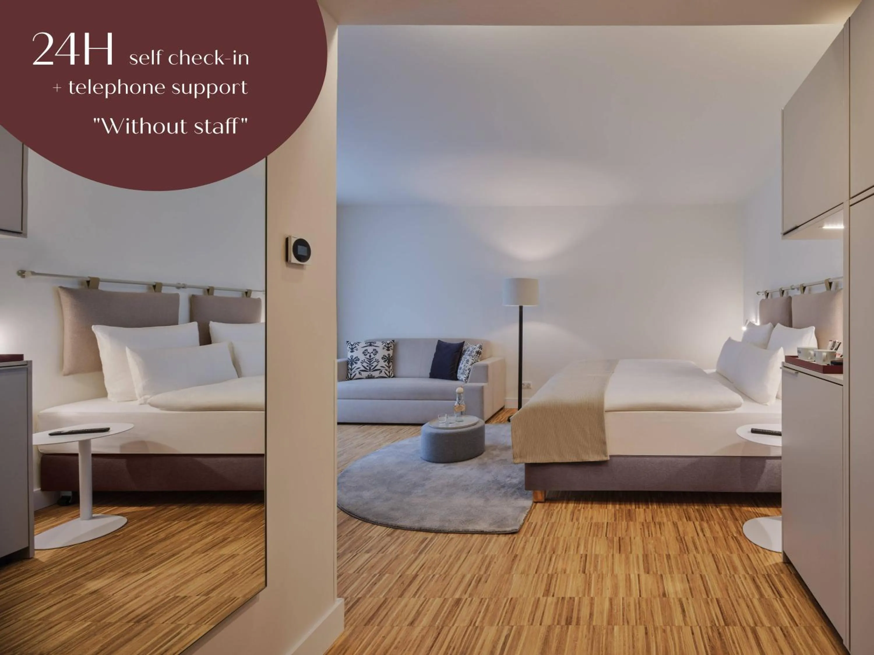 Photo of the whole room, Bed in Classik Hotel Hackescher Markt - Self Check In