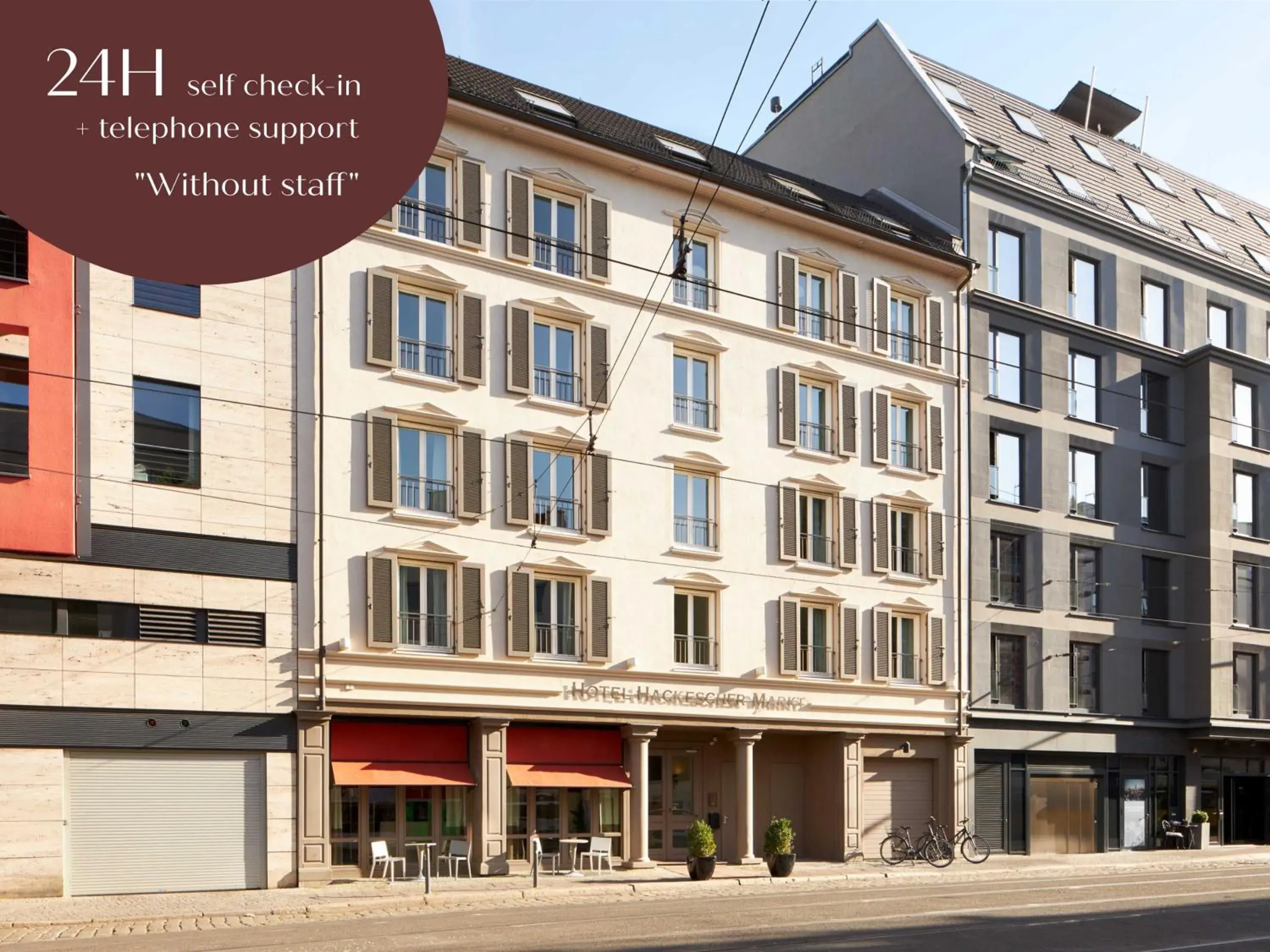 Facade/entrance in Classik Hotel Hackescher Markt - Self Check In Facade/entrance in Classik Hotel Hackescher Markt - Self Check In
