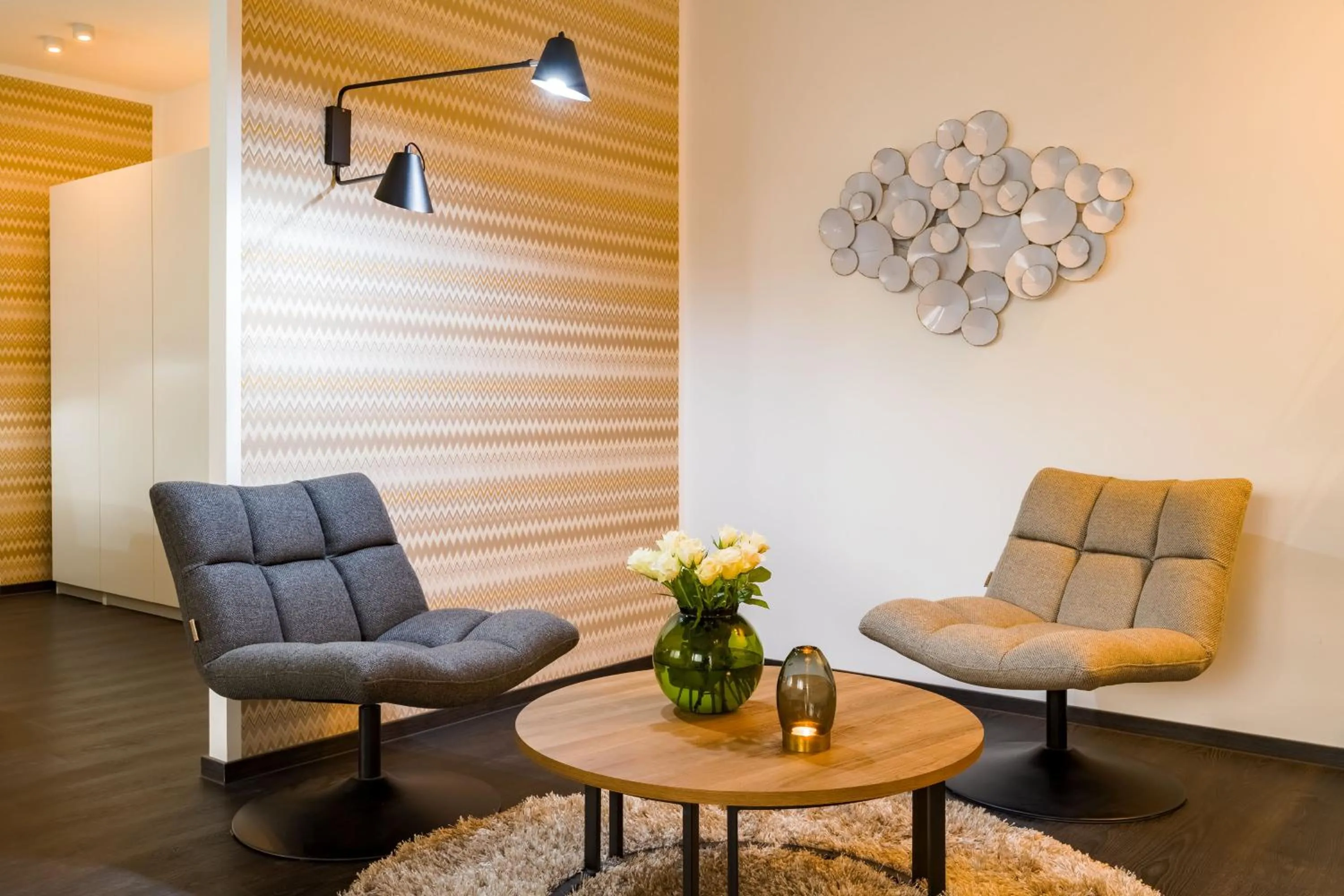 Seating area in rugs HOTEL Köln