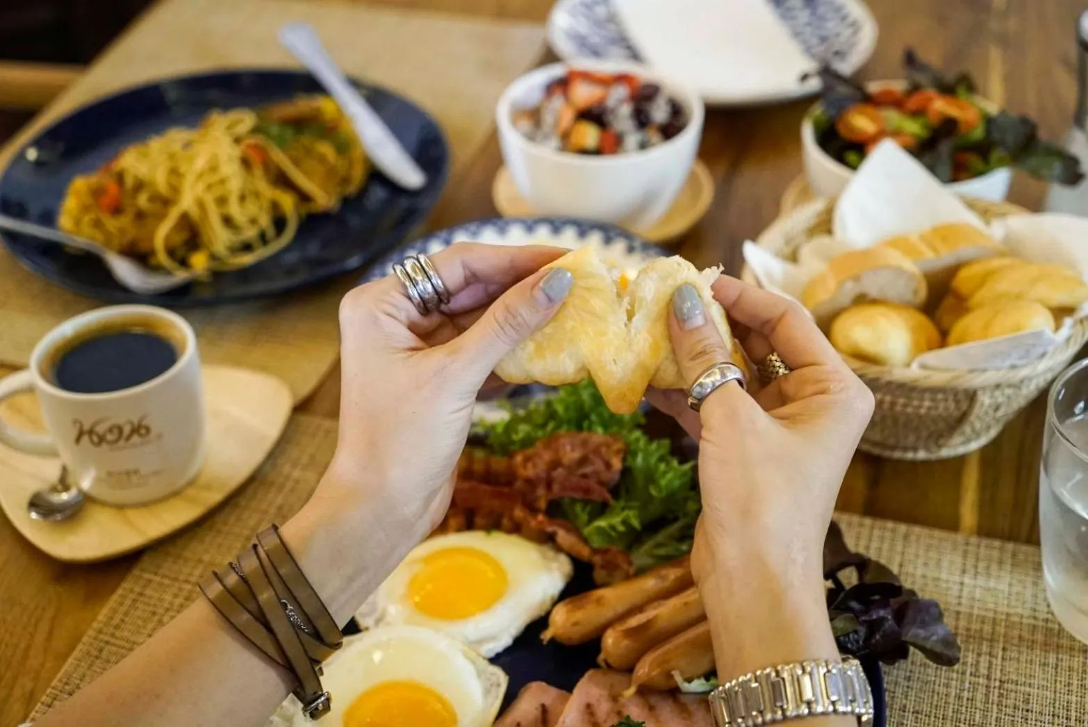 Breakfast in NORN Nimman13 Boutique Hotel Chiang Mai