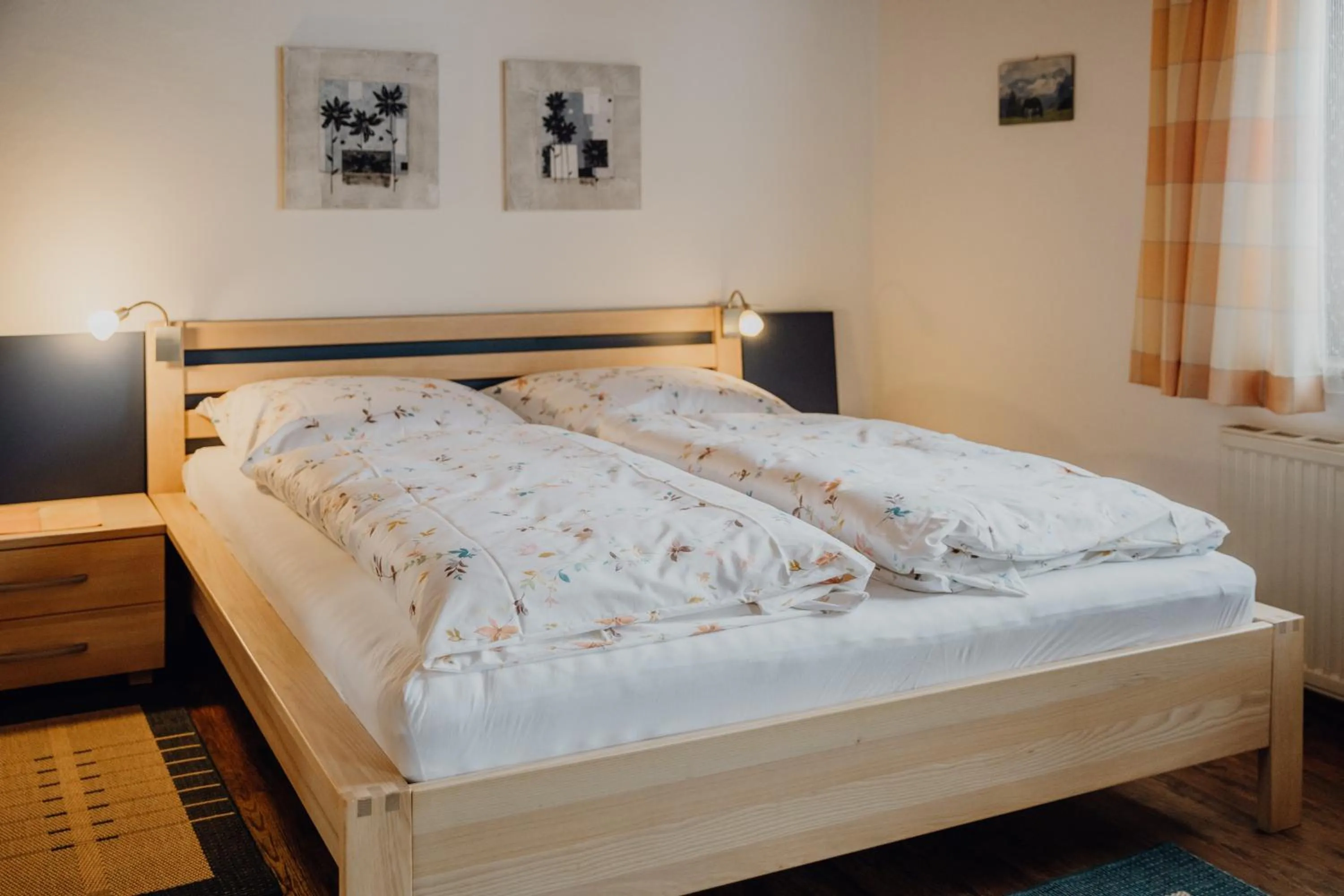 Bed in Ferienwohnung Inge Gapp