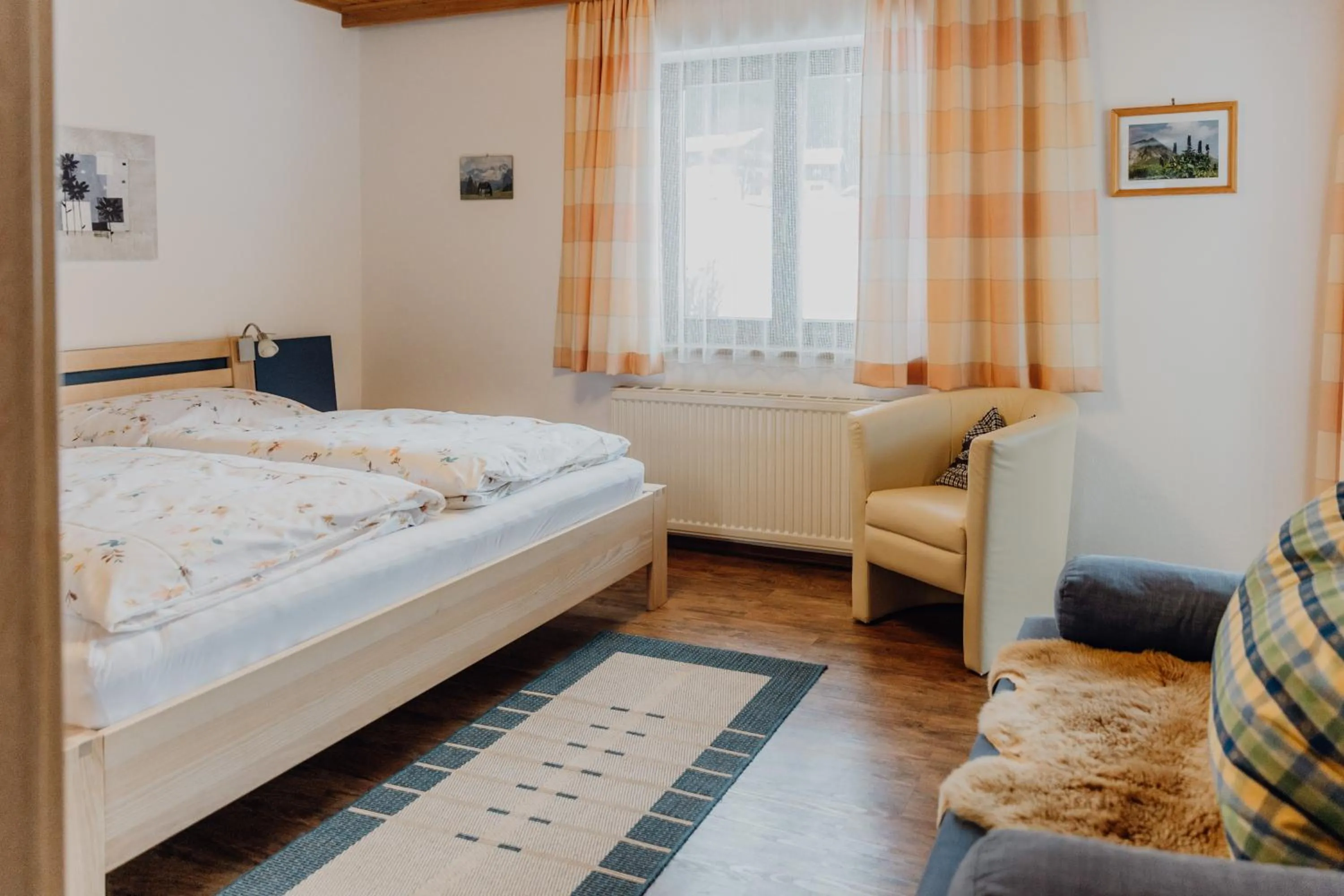 Bed in Ferienwohnung Inge Gapp
