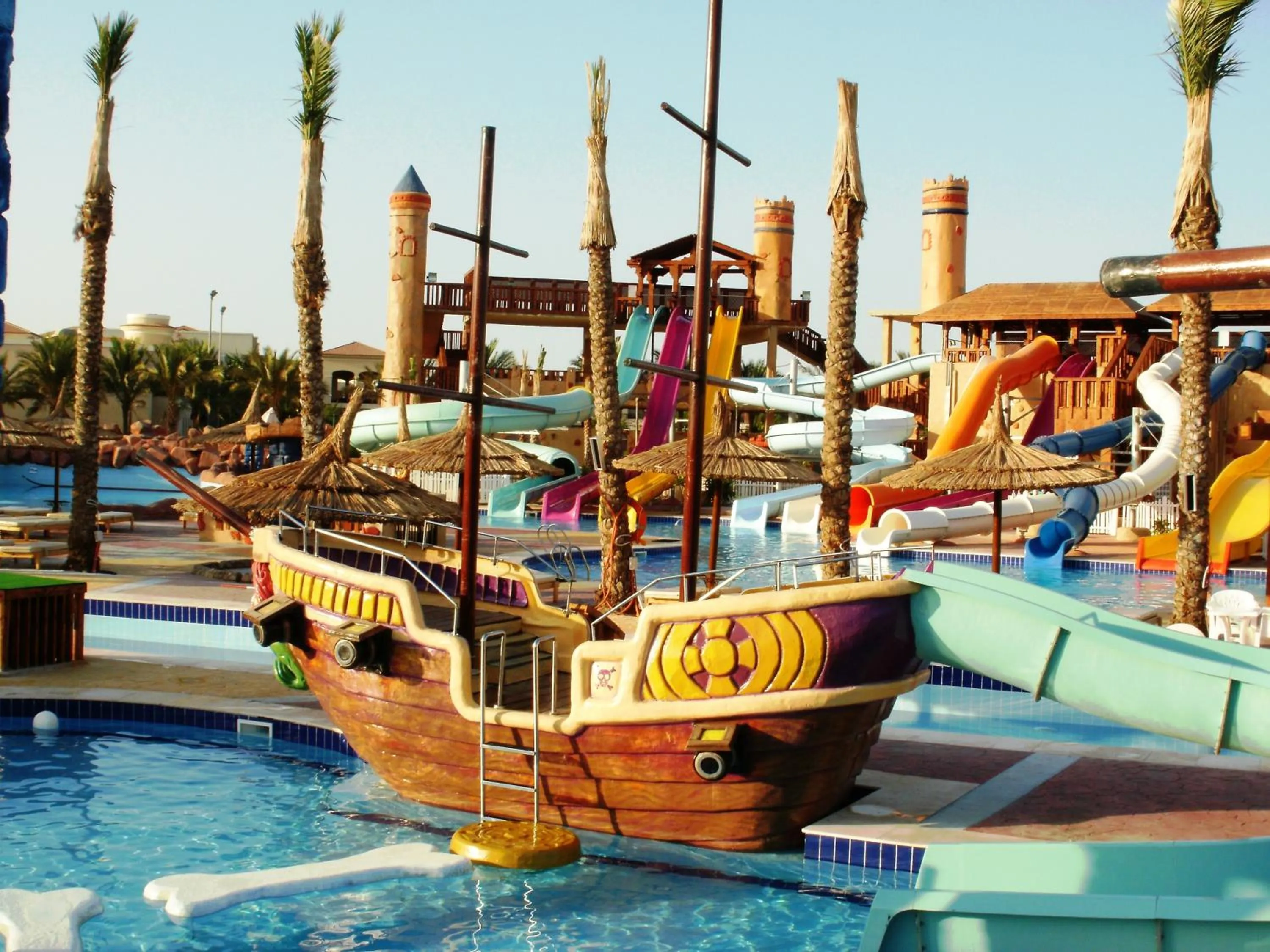 Aqua park in Sea Beach Aqua Park Resort