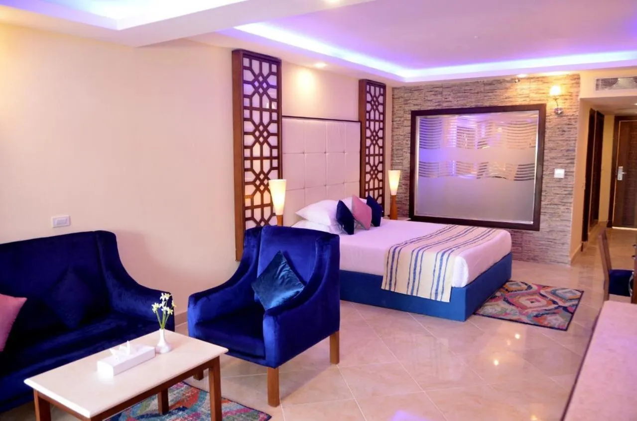 Bed in Sea Beach Aqua Park Resort