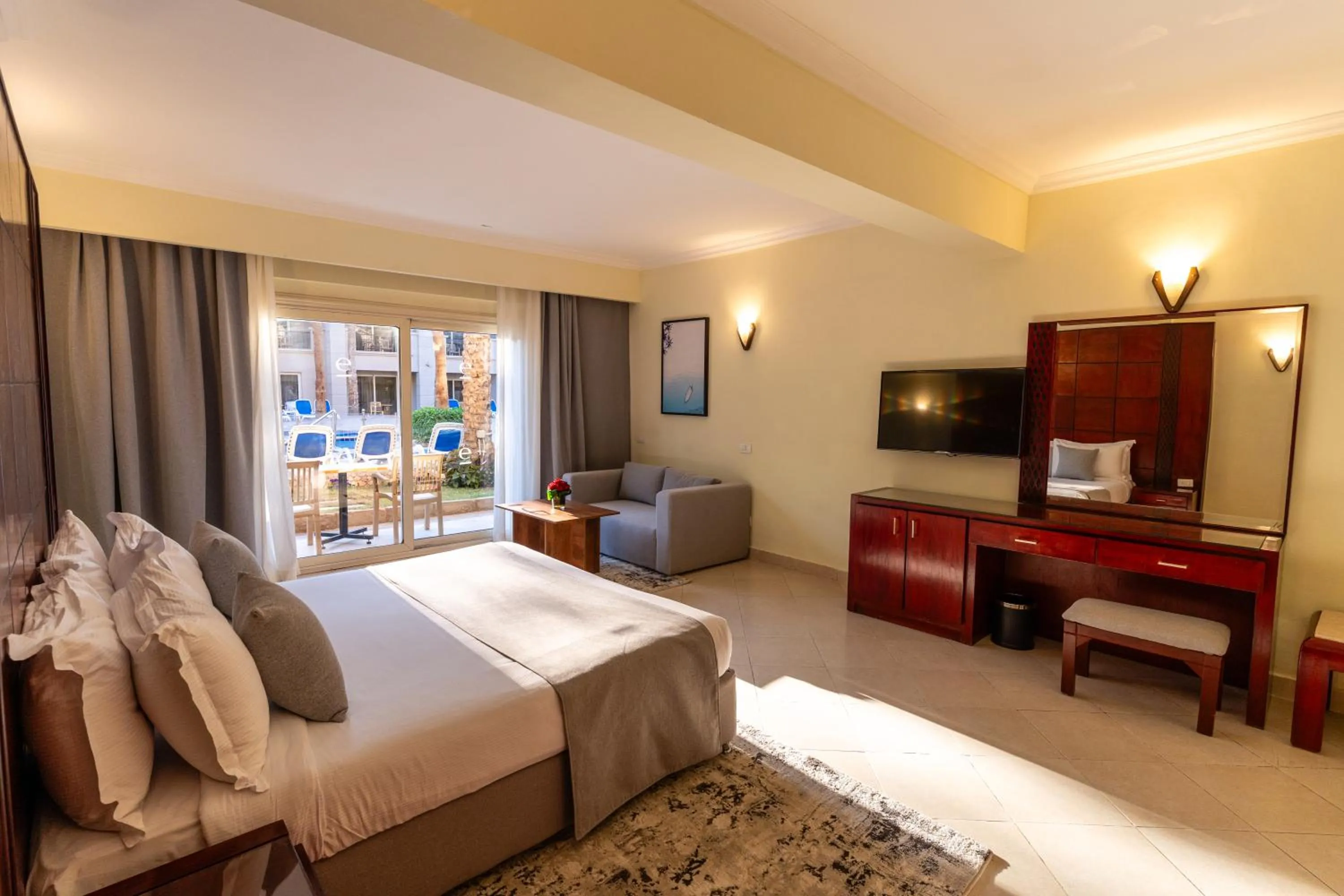 Bed in Sea Beach Edge By Rotana