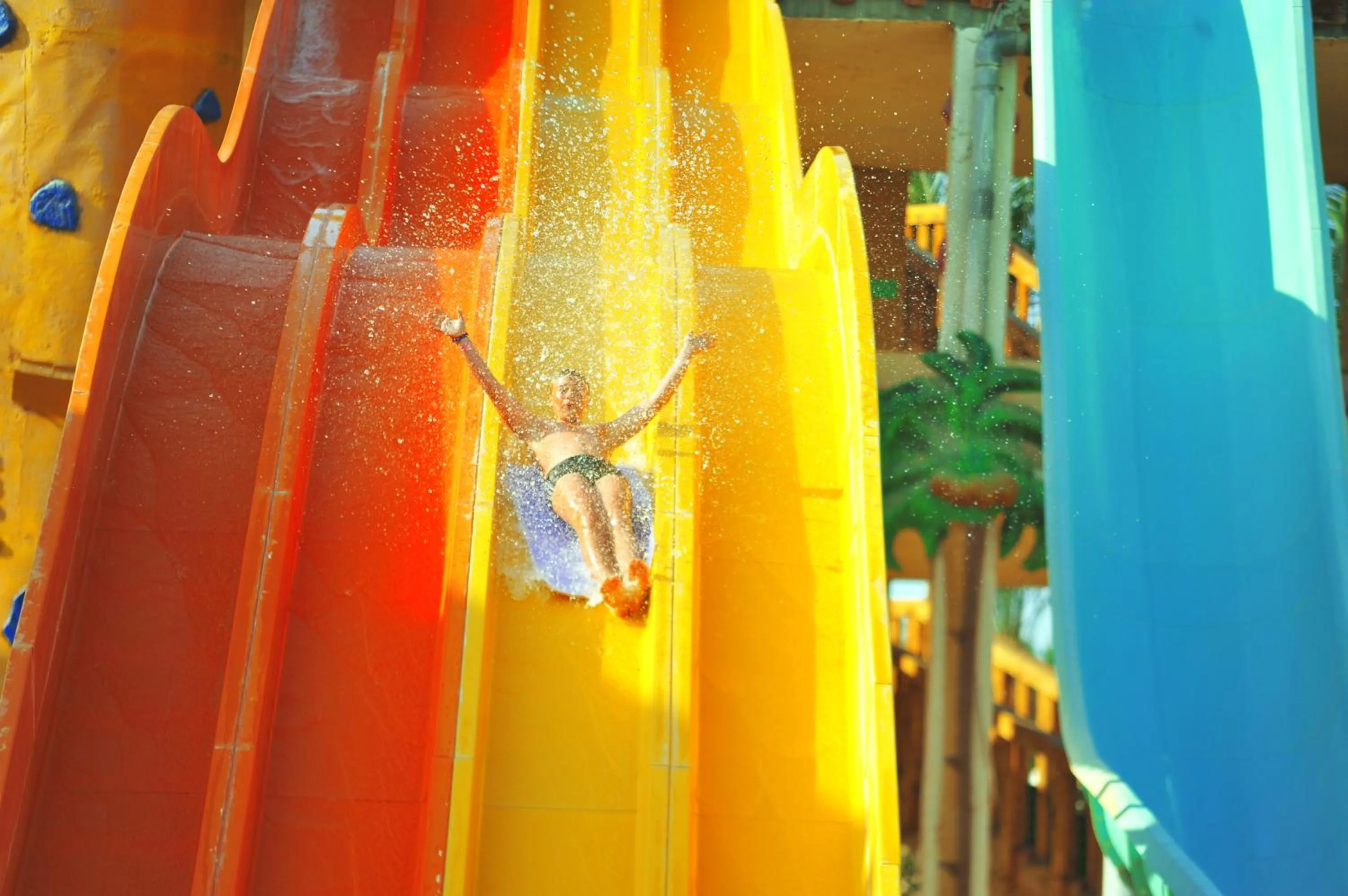 Aqua park in Sea Beach Aqua Park Resort