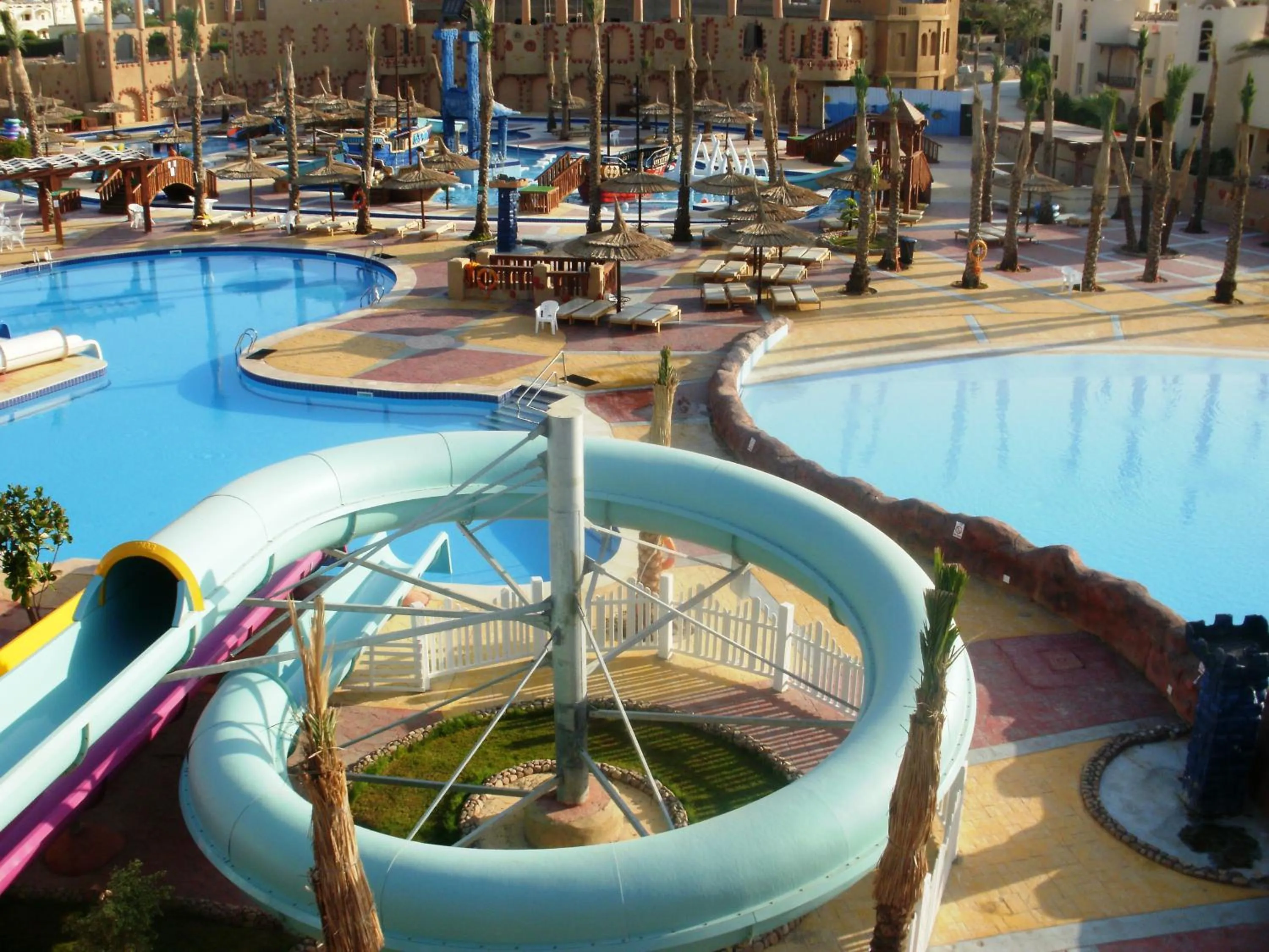 Aqua park in Sea Beach Aqua Park Resort