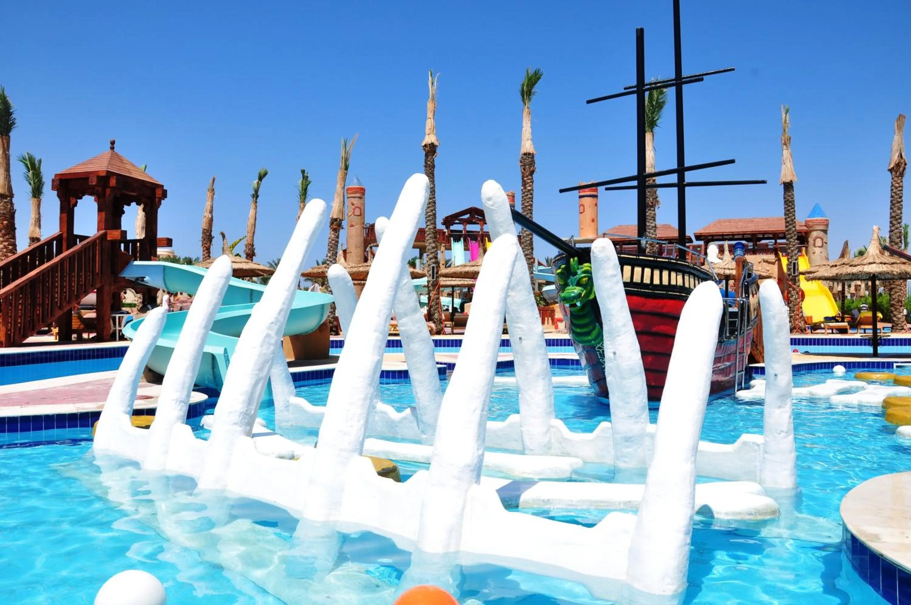 Aqua park in Sea Beach Aqua Park Resort