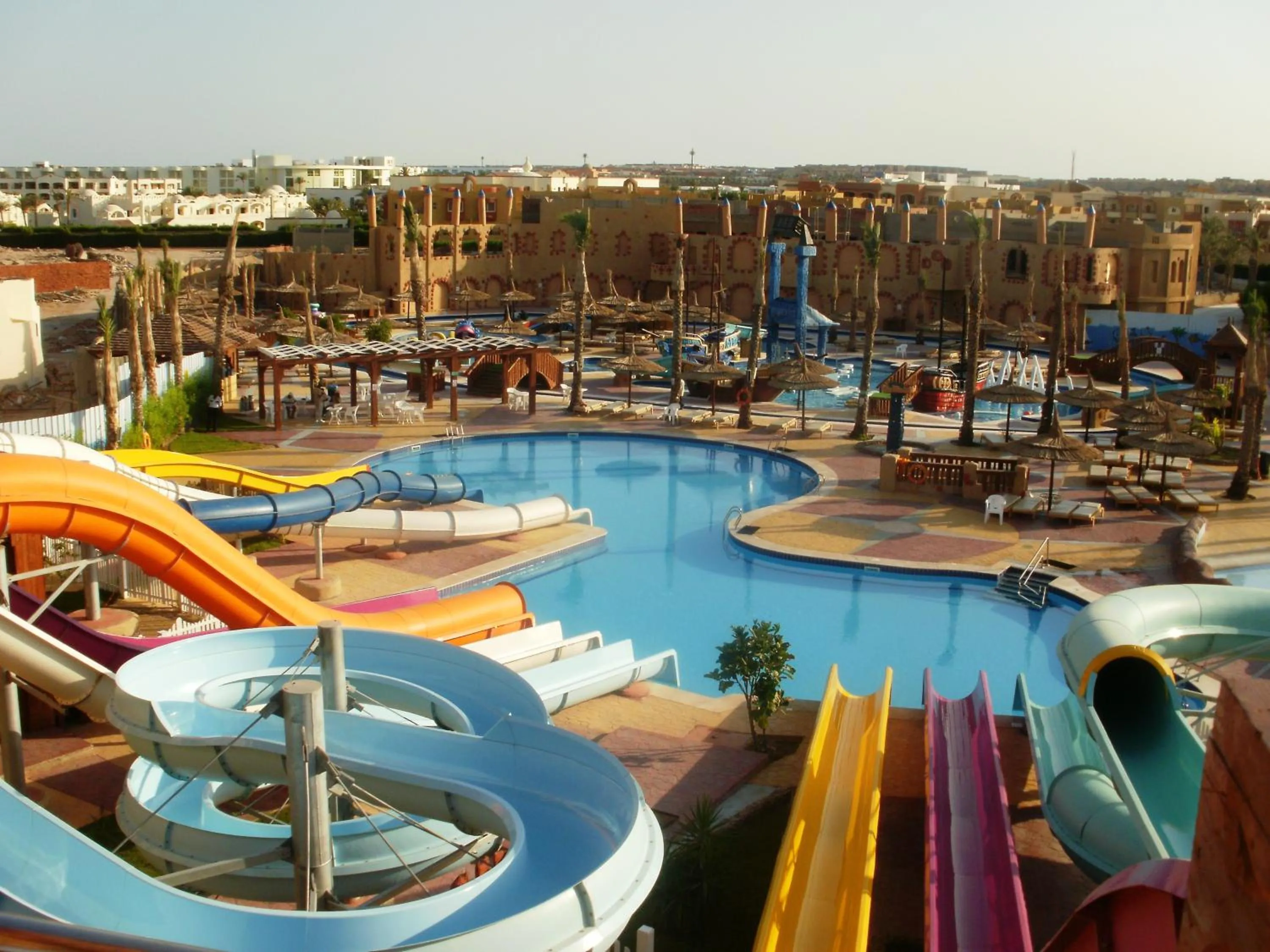 Aqua park in Sea Beach Aqua Park Resort