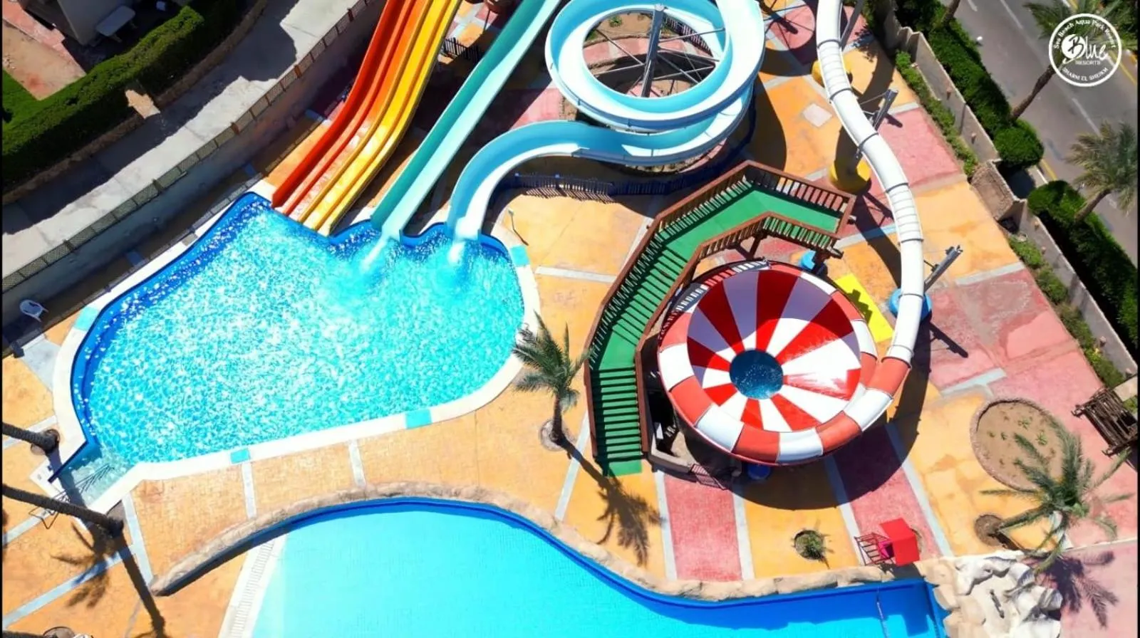 Aqua park in Sea Beach Aqua Park Resort