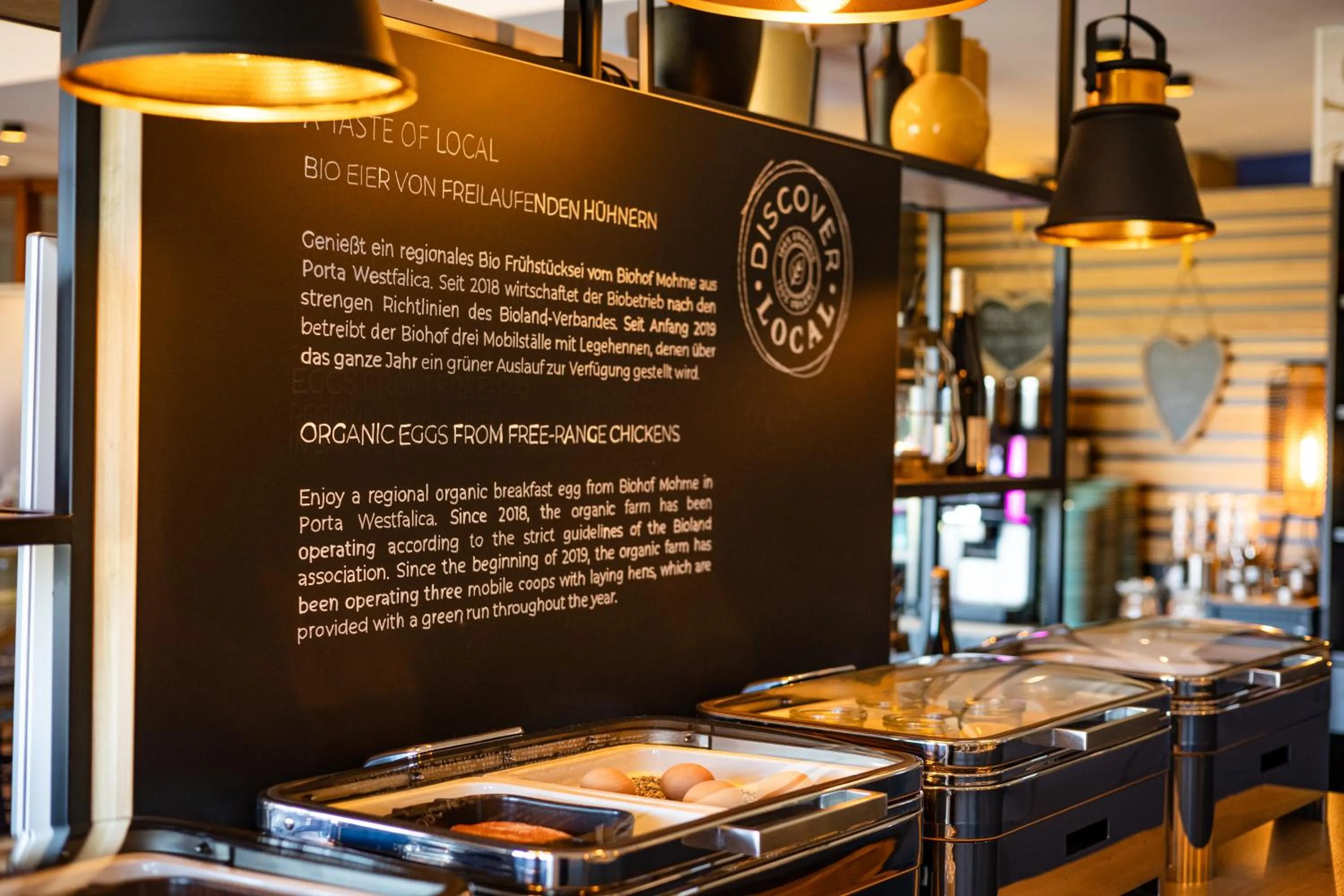 Buffet breakfast in Mercure Hotel Bad Oeynhausen City