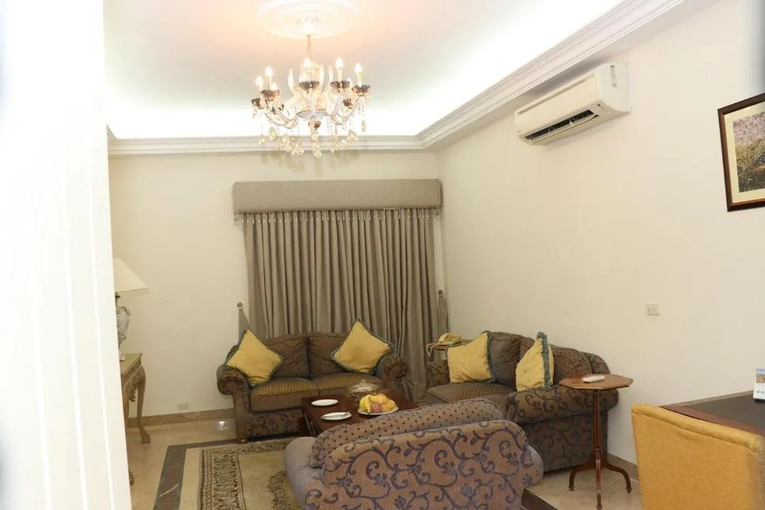 Living room in Etihad Club by Faletti's Hotel