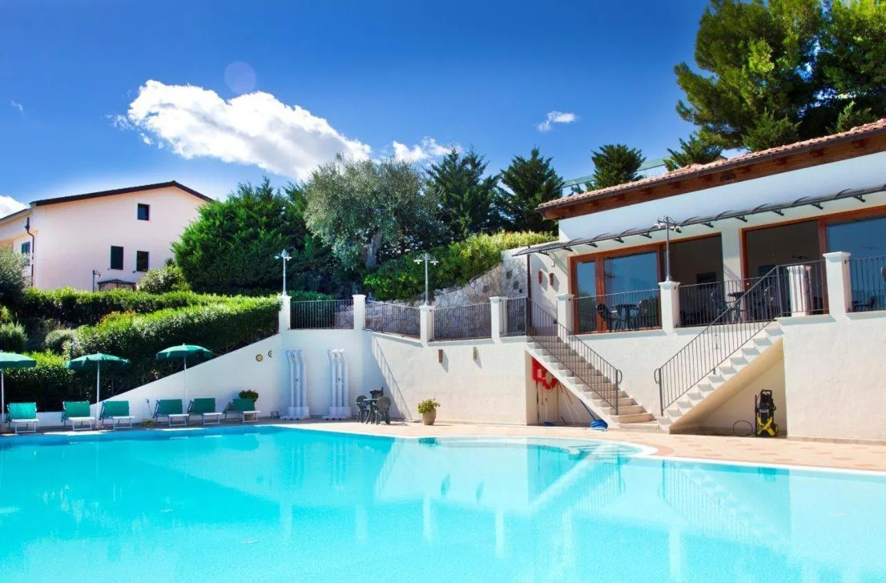 Swimming pool in Residence Chiesiola