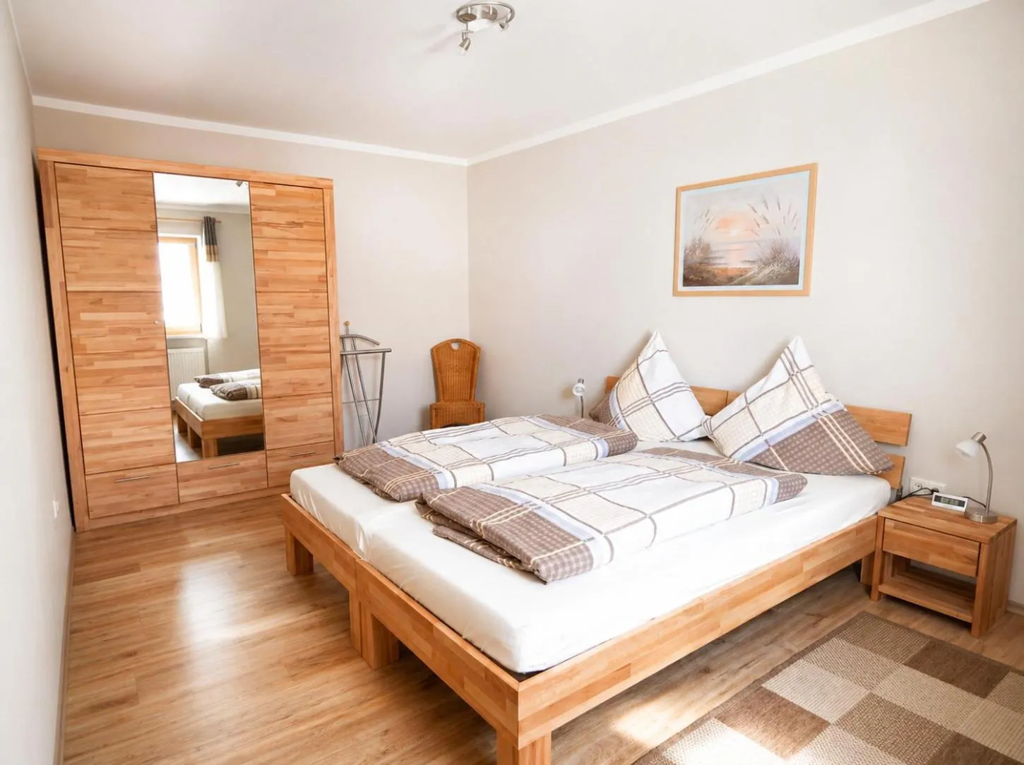 Bedroom, Bed in Ferienwohnungen Stark