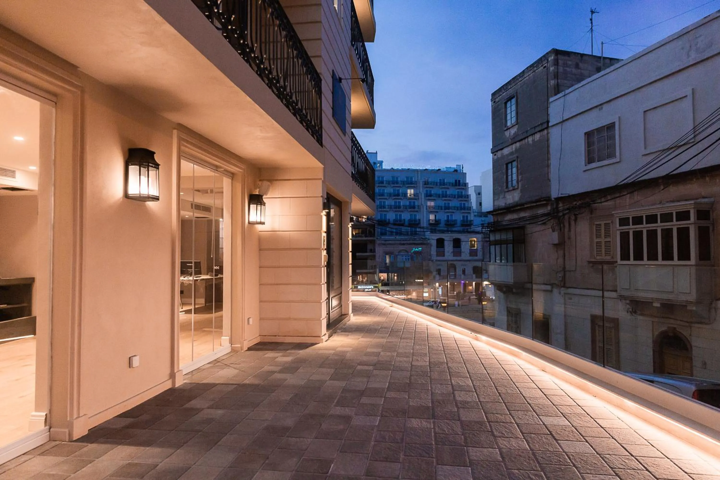 Facade/entrance in 123 MAINSTREET boutique hotel