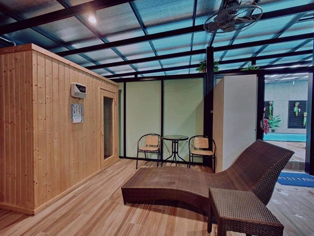 Sauna in Kerepiman Boutique Hotel