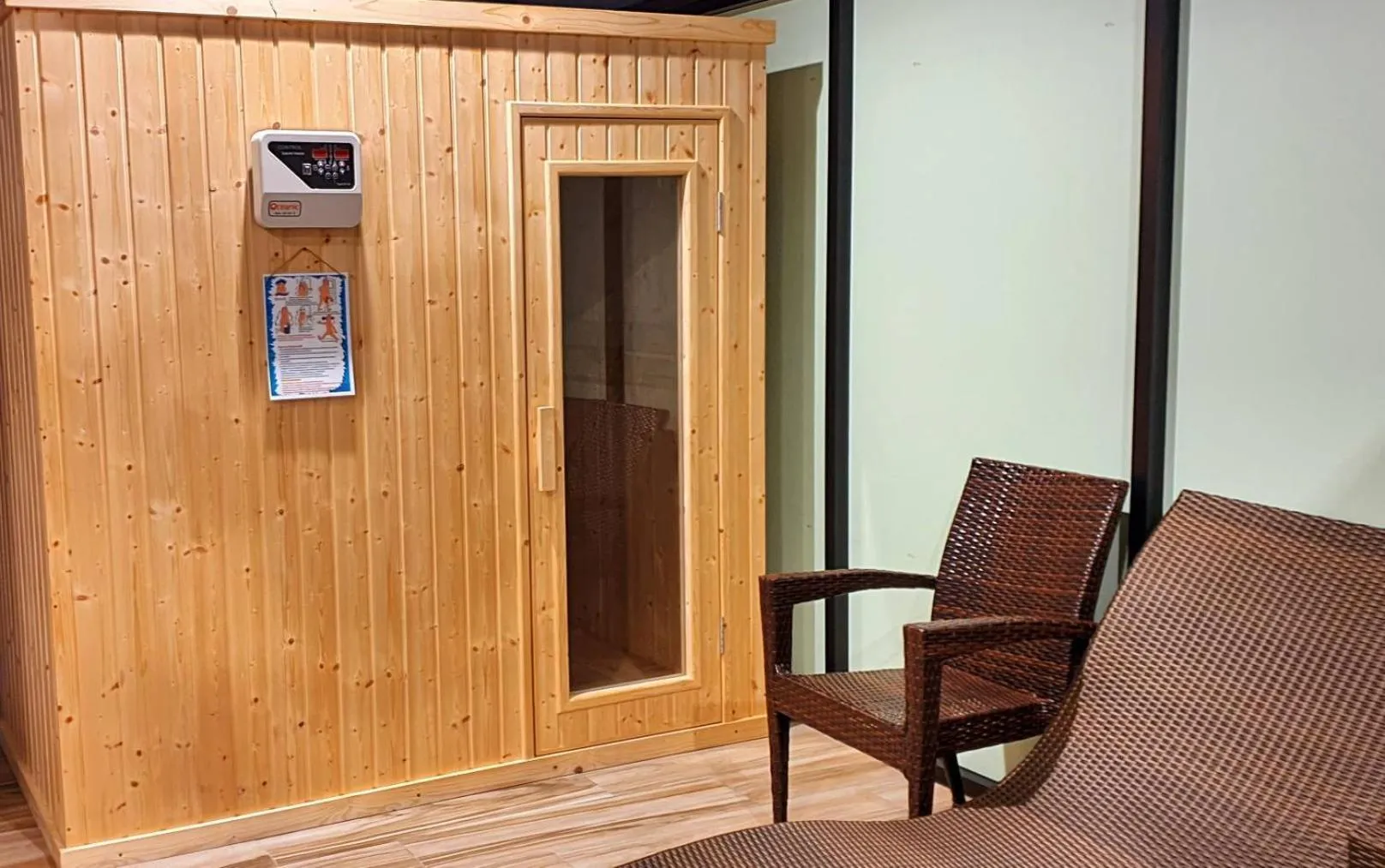 Sauna in Kerepiman Boutique Hotel