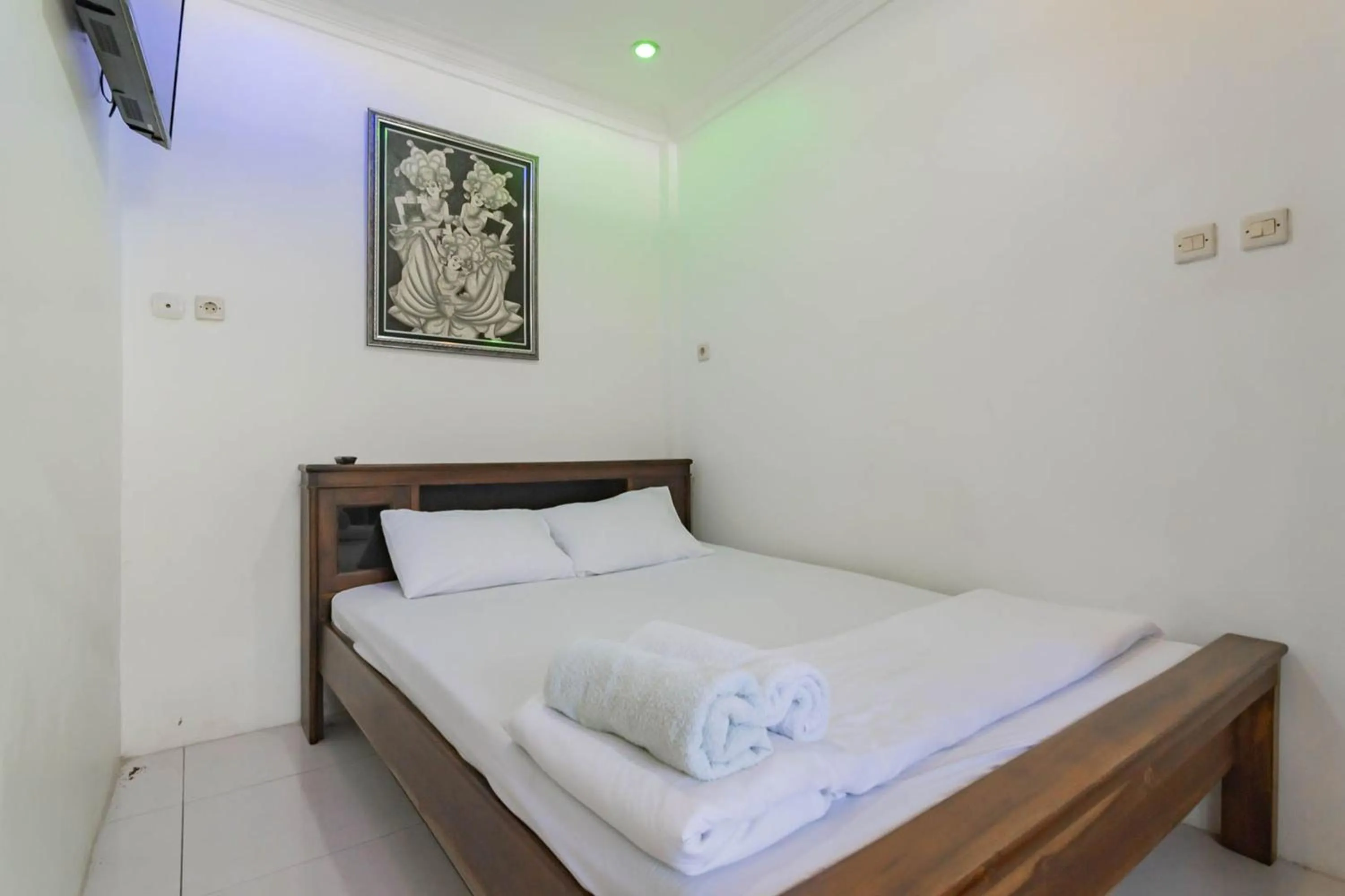 Bedroom, Bed in Erika Homestay Lembang Mitra RedDoorz