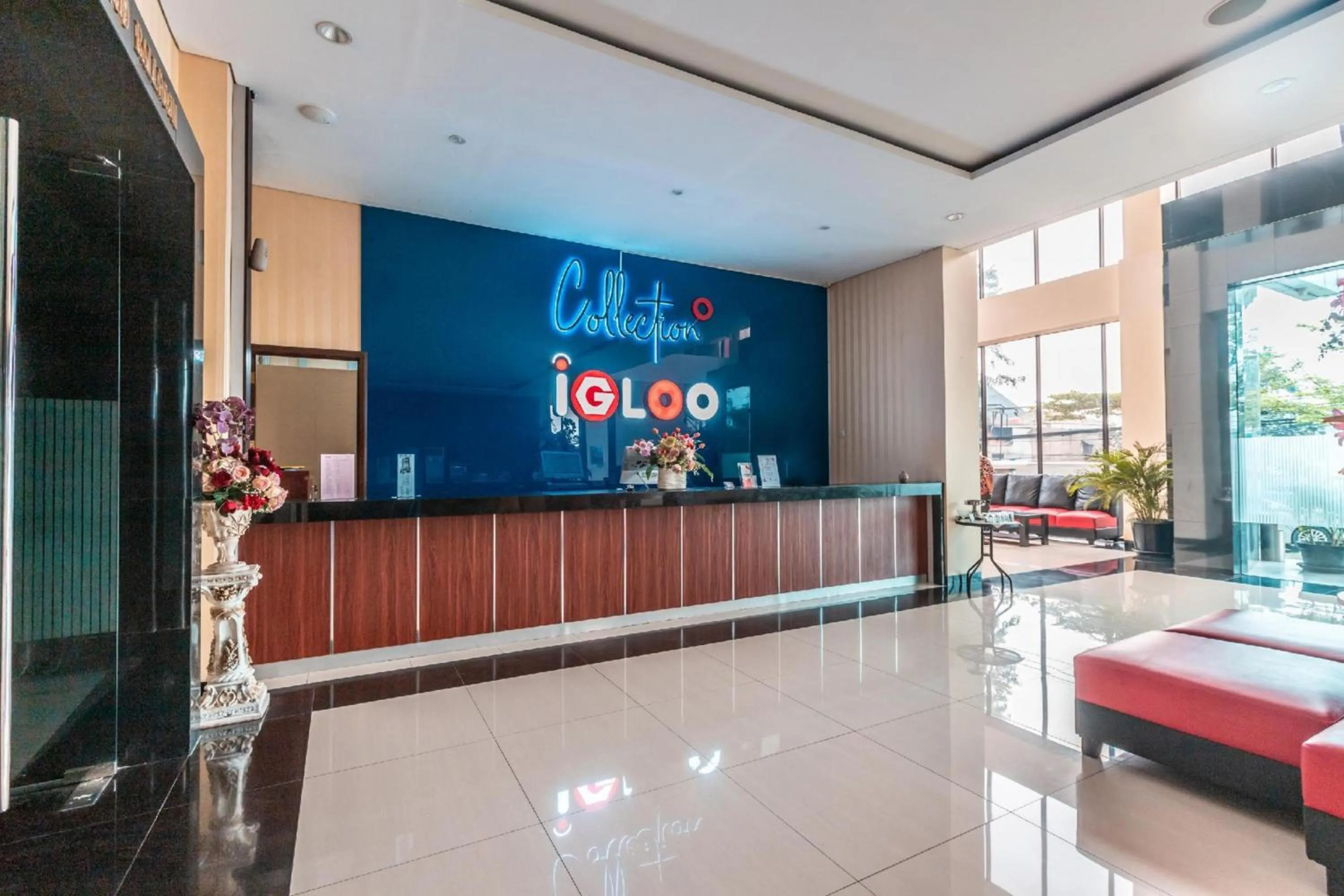 Lobby or reception in Collection O Hotel Igloo