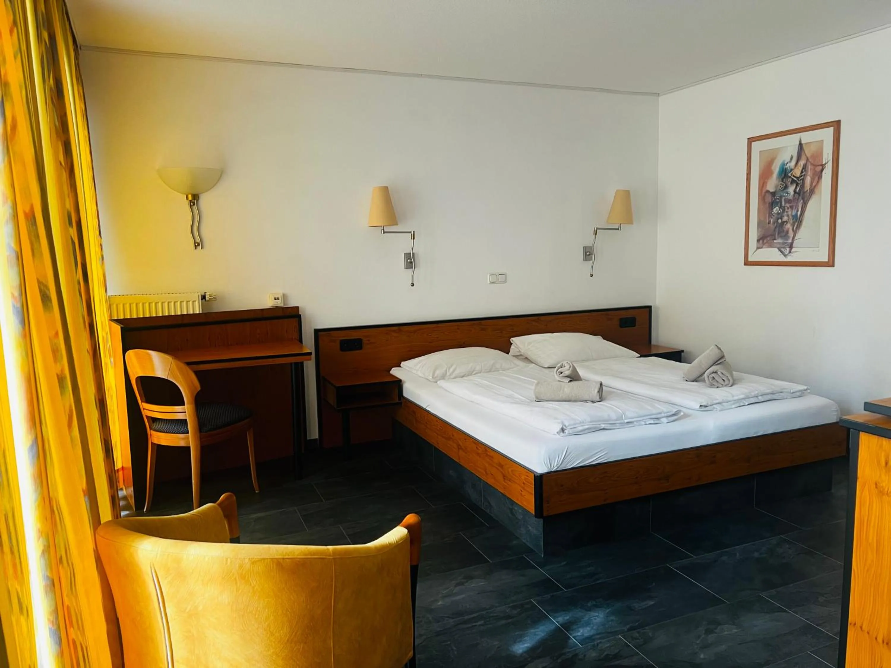 Photo of the whole room, Bed in Hotel am Malerwinkel