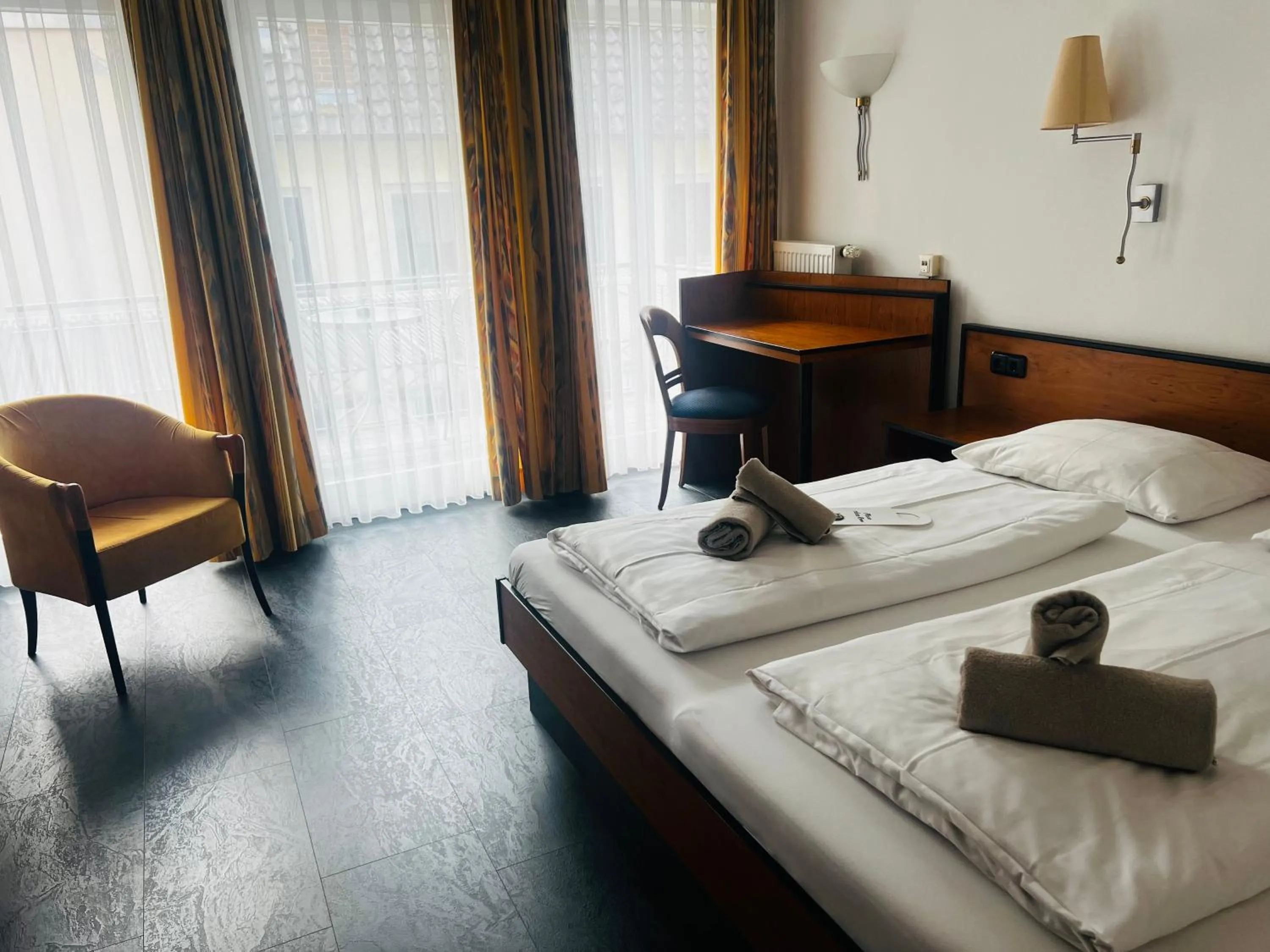 Photo of the whole room, Bed in Hotel am Malerwinkel