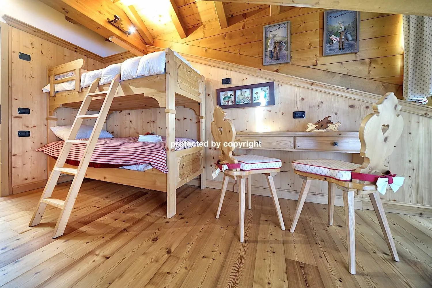 Bed in Luxury Exclusive Attic