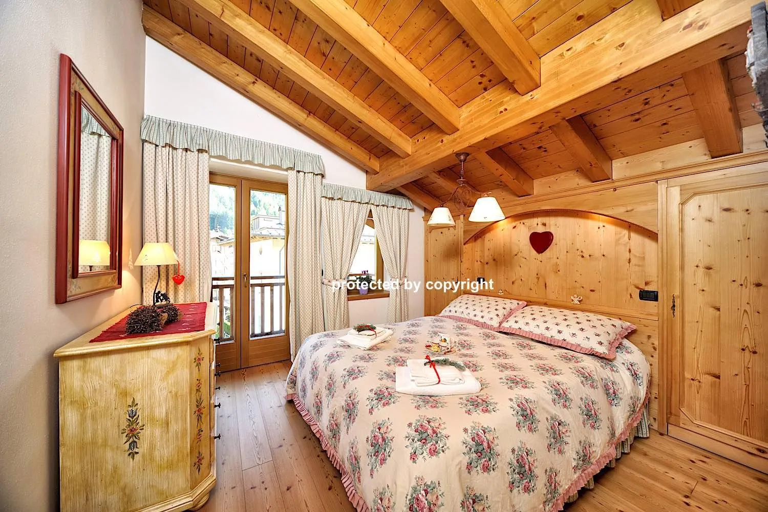 Bed in Luxury Exclusive Attic