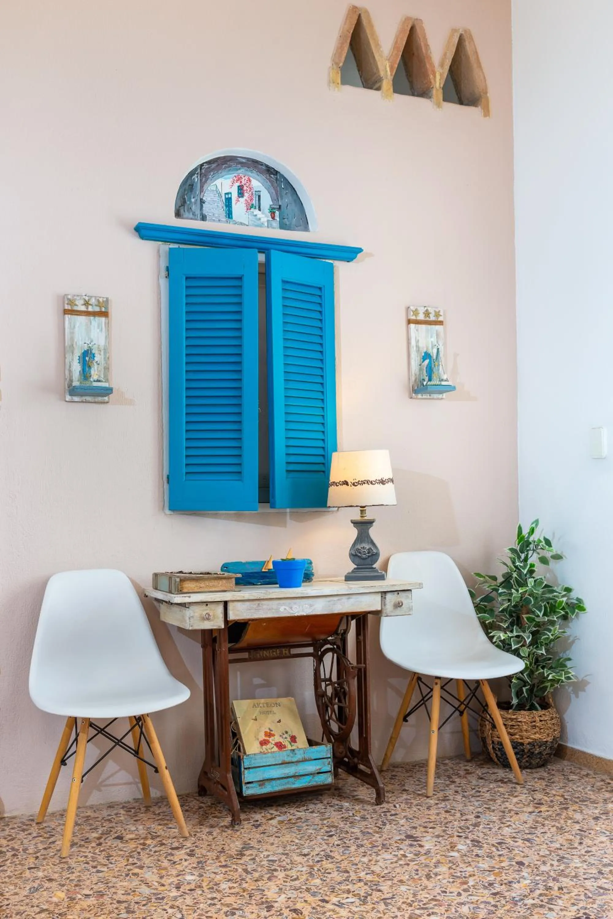 Dining area in Akteon Hotel