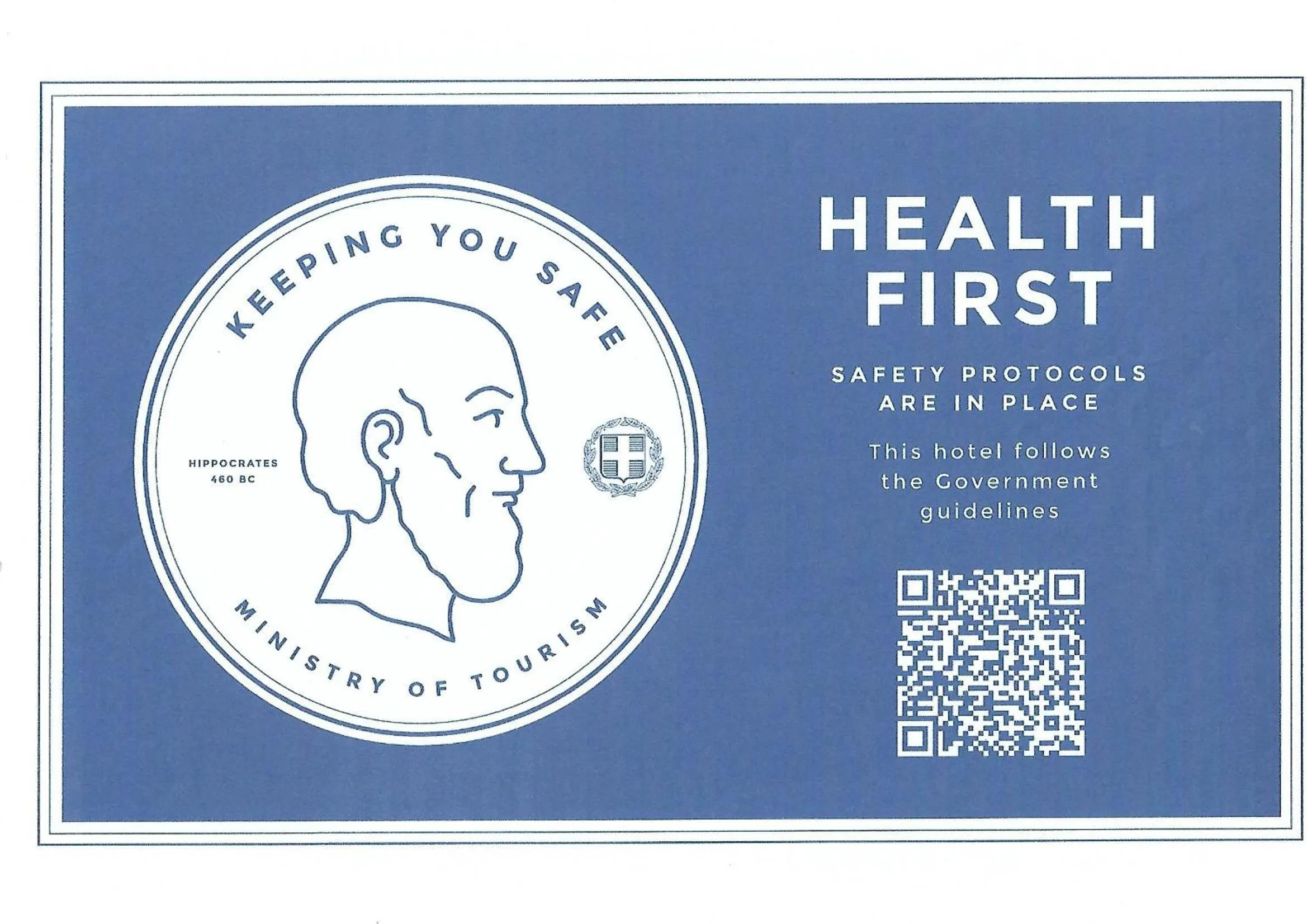 Logo/Certificate/Sign in Akteon Hotel