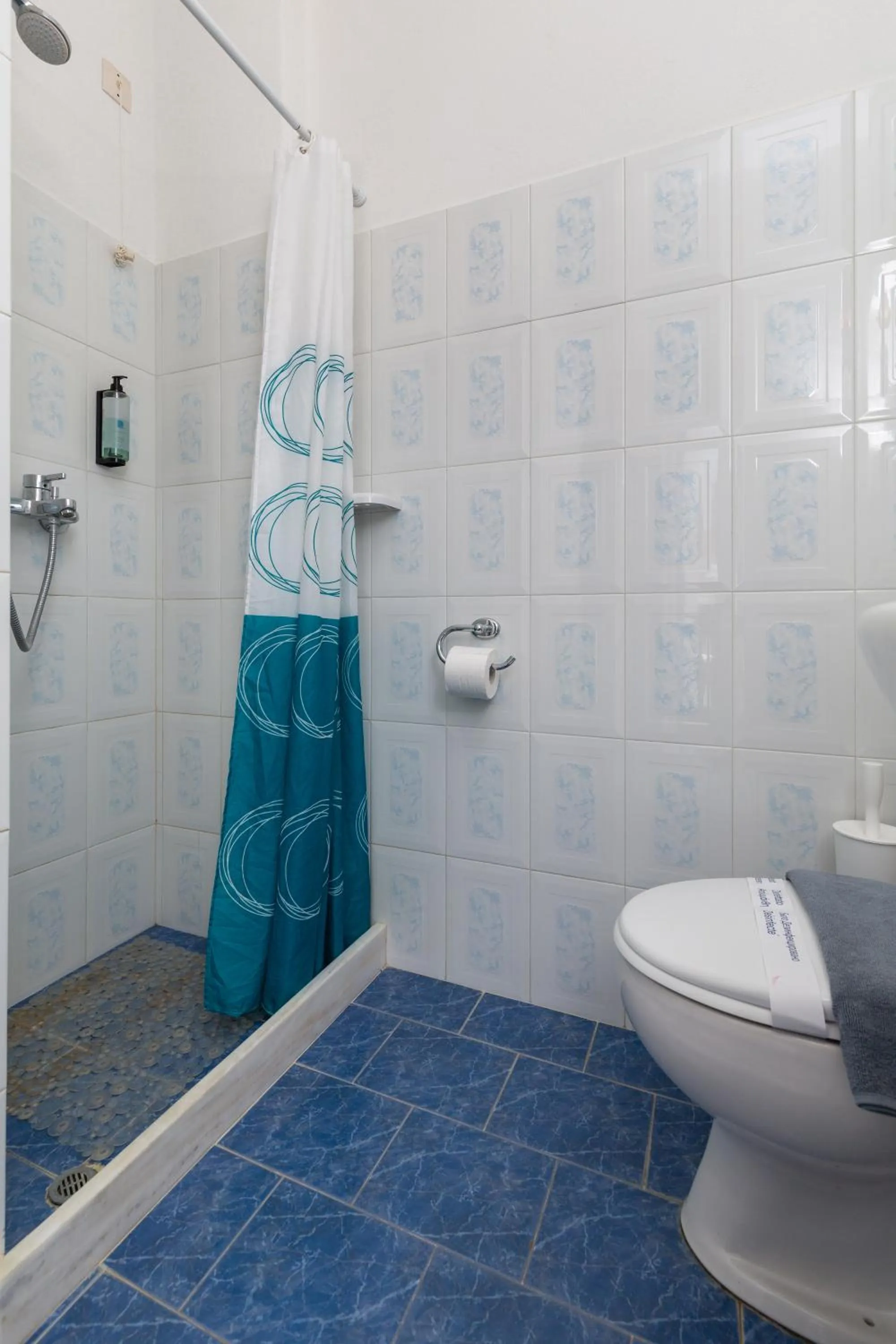 Shower in Akteon Hotel