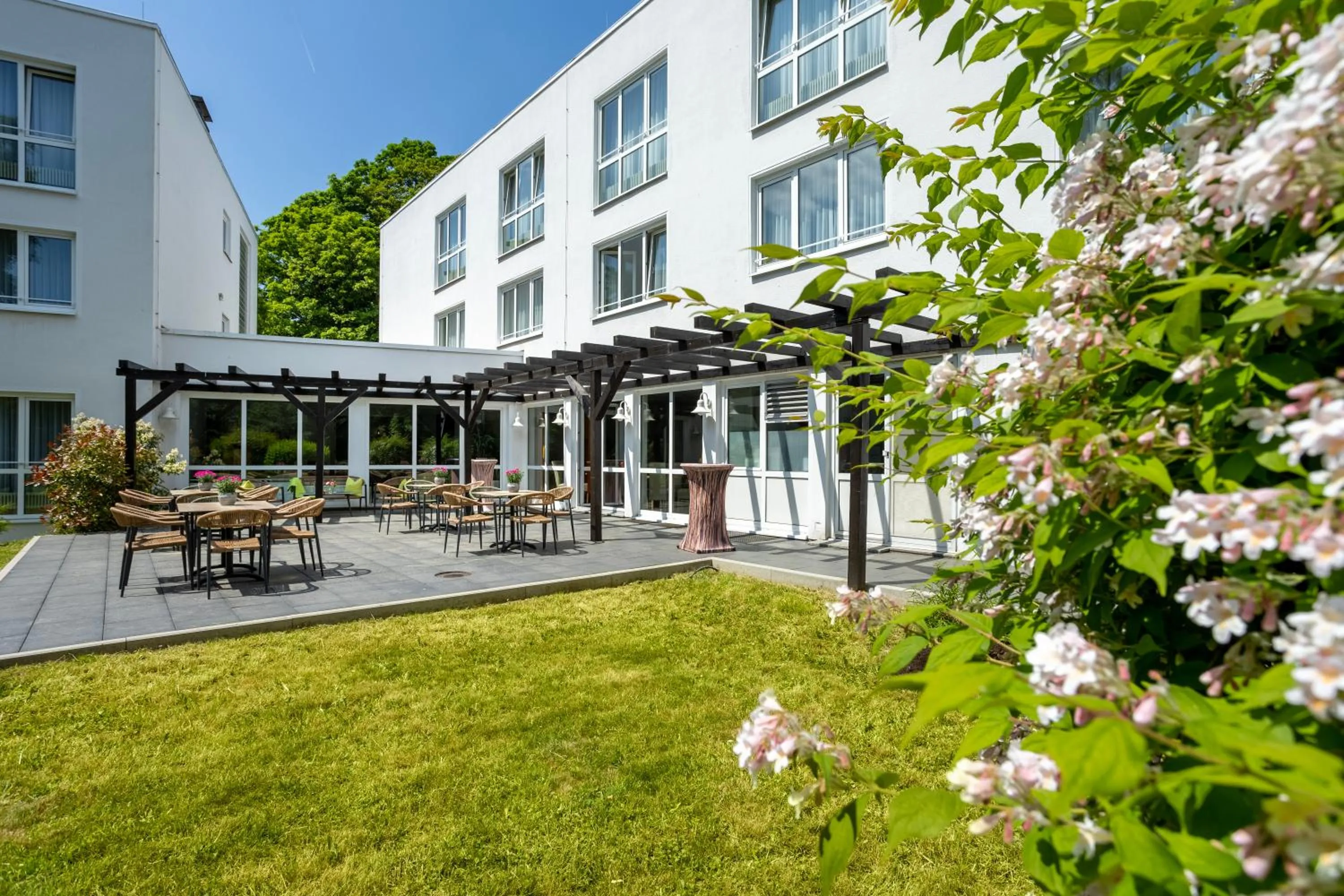 Garden in Concorde Hotel Viktoria