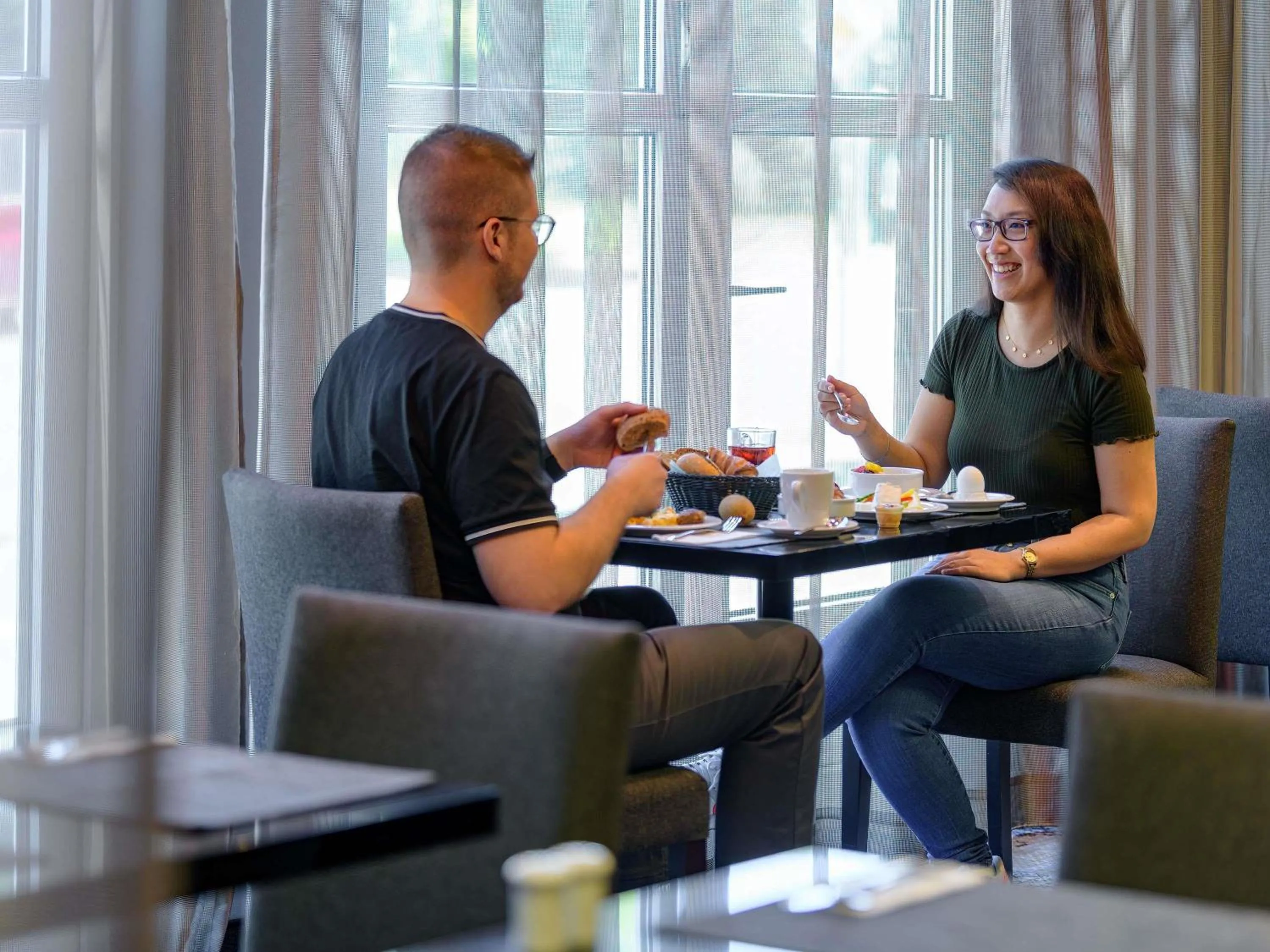 Breakfast in Mercure Hotel Würzburg am Mainufer