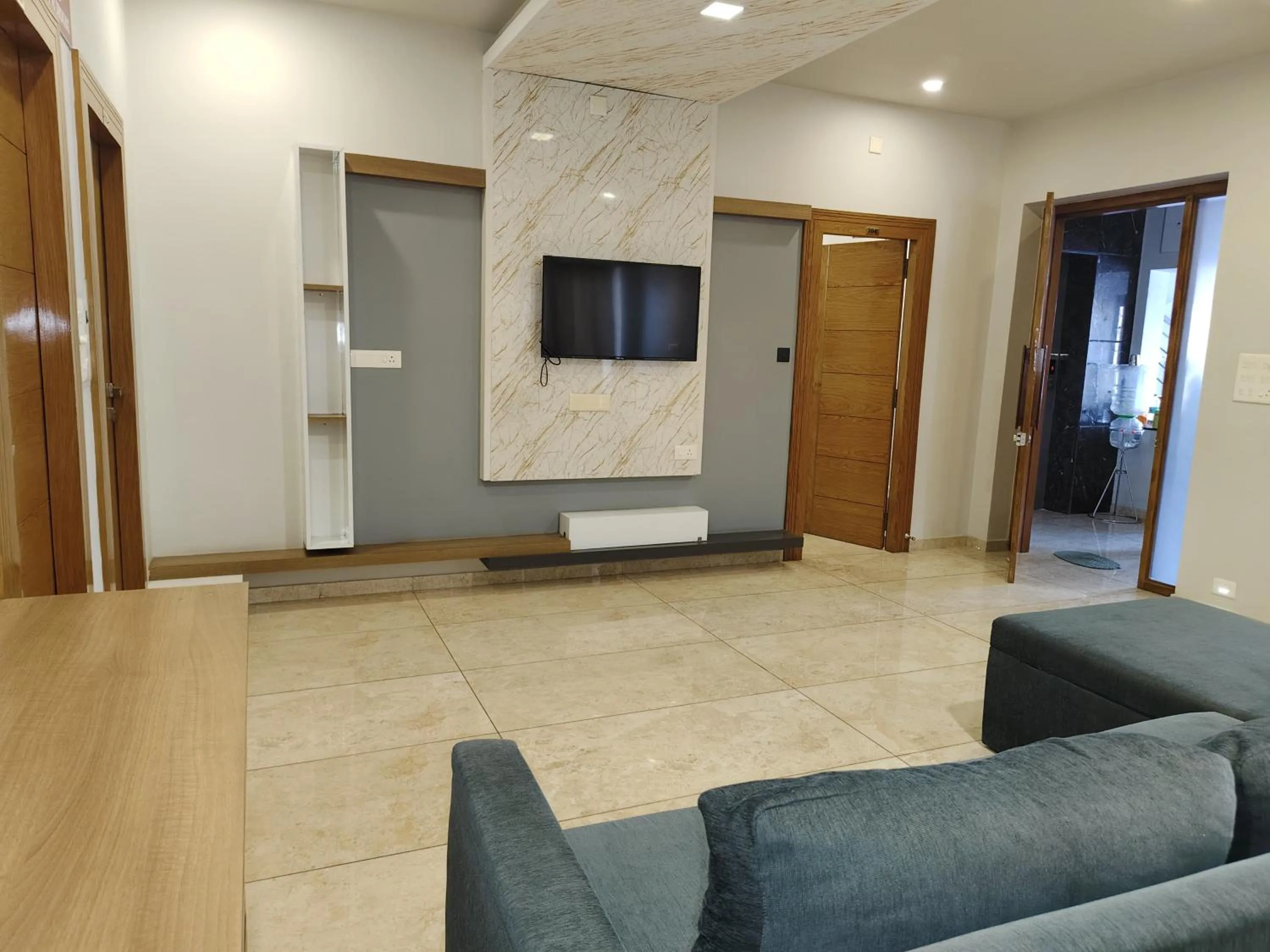 Seating area in Classio Residency