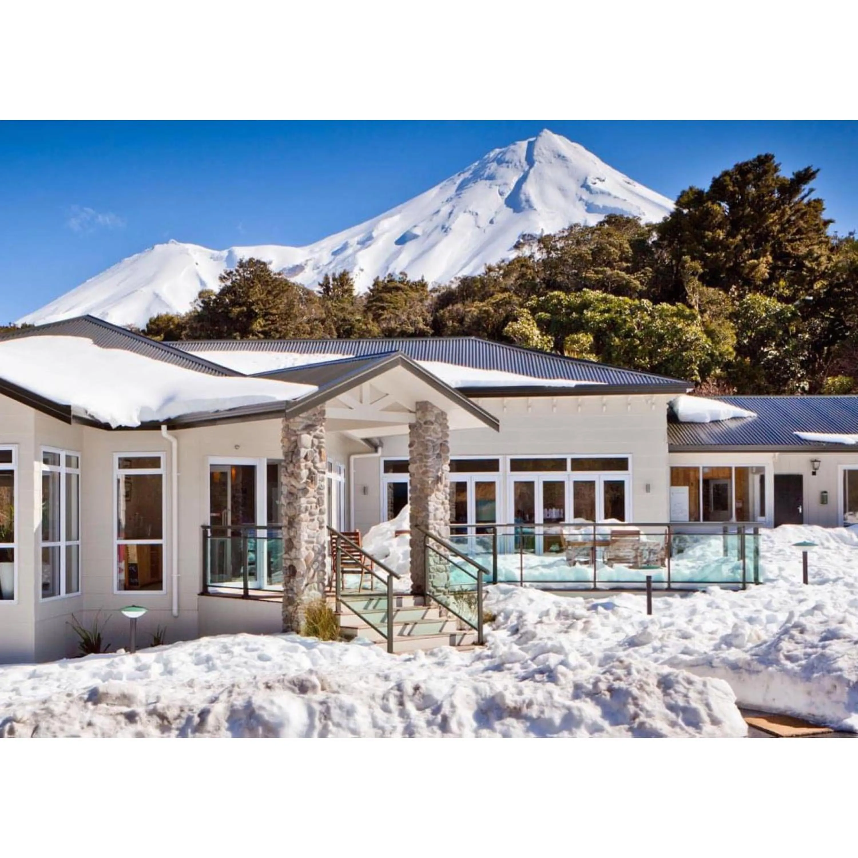 Natural landscape in Mountain House, Stratford, Ngati Ruanui