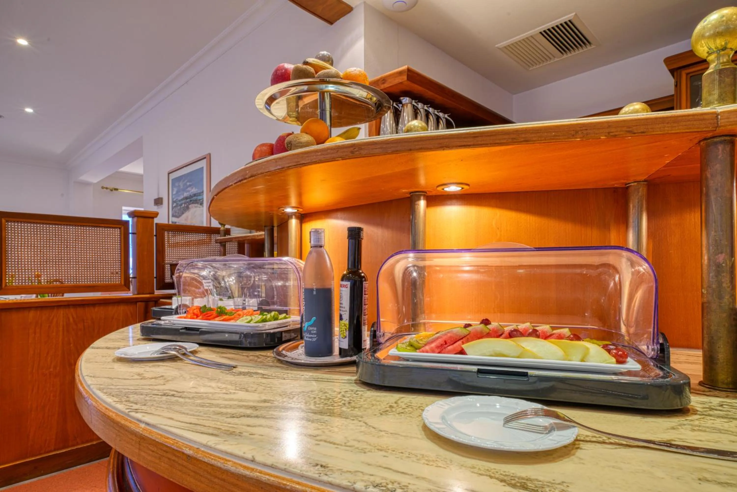 Restaurant/places to eat in Parkhotel Am Glienberg by NP