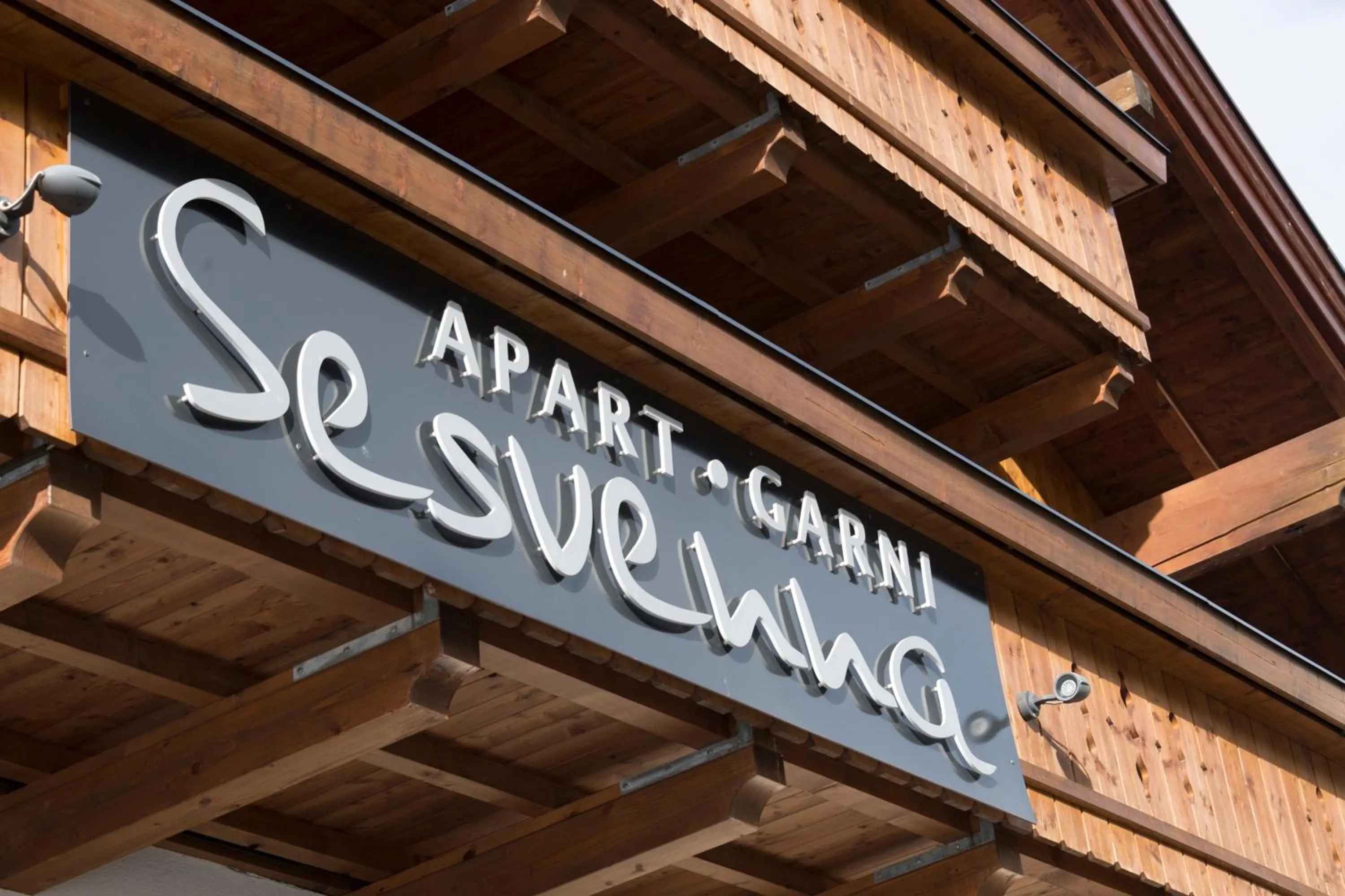 Facade/entrance in Apart Garni Sesvenna