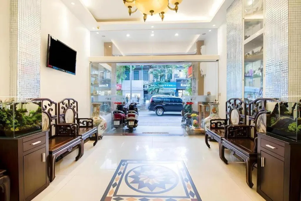 Living room in Chariot Hotel