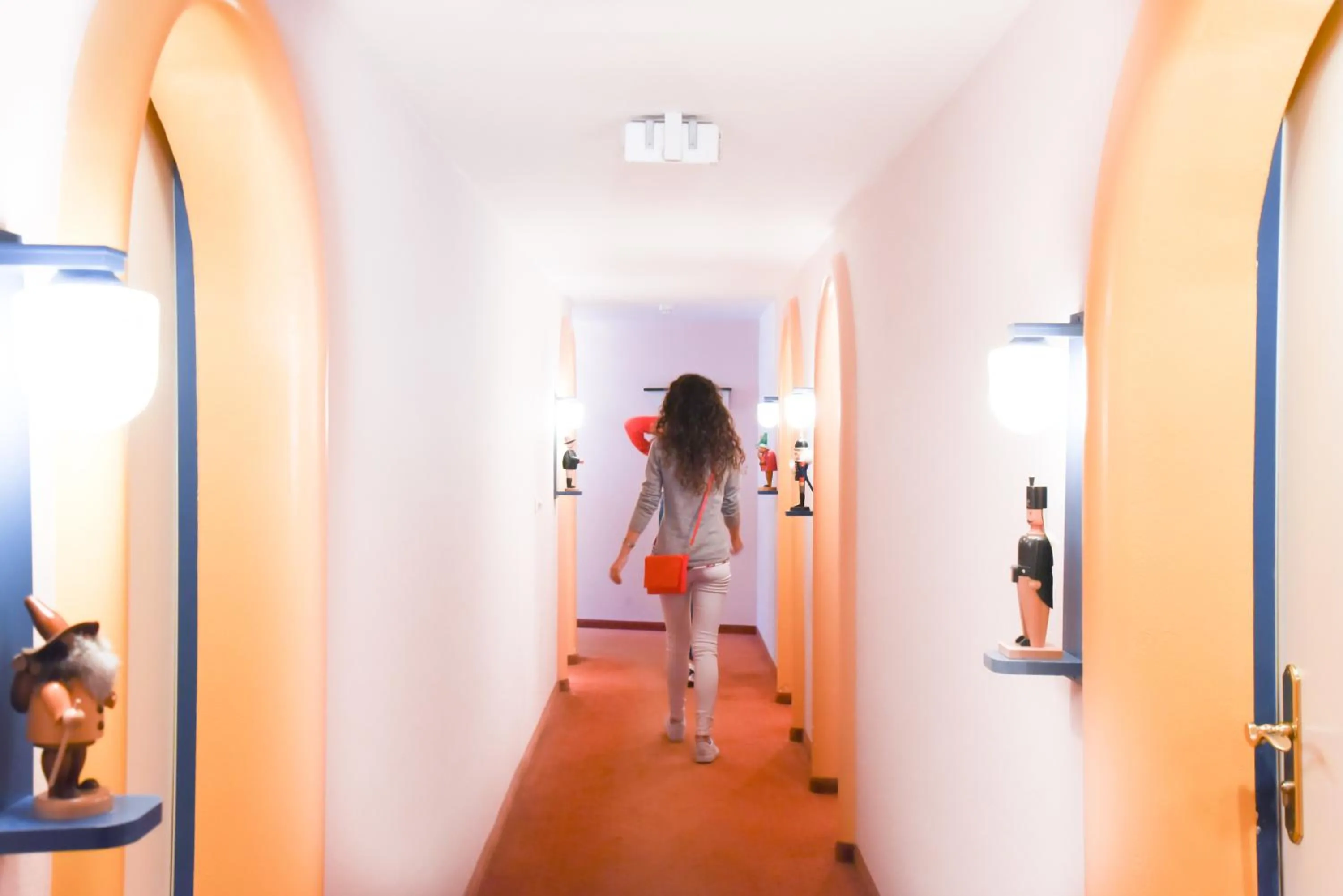 Lobby or reception in Hotel Erbgericht Buntes Haus