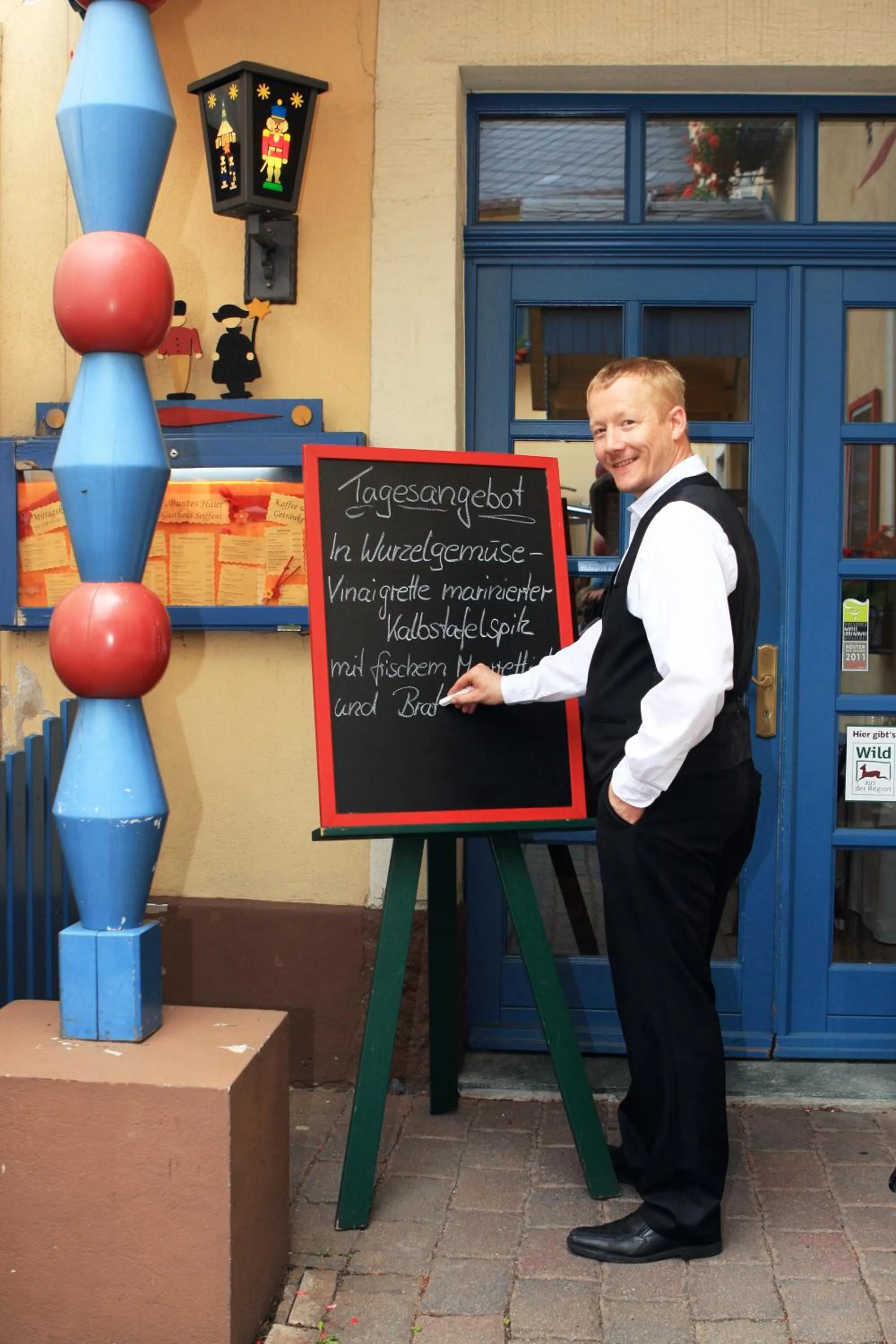 Staff in Hotel Erbgericht Buntes Haus