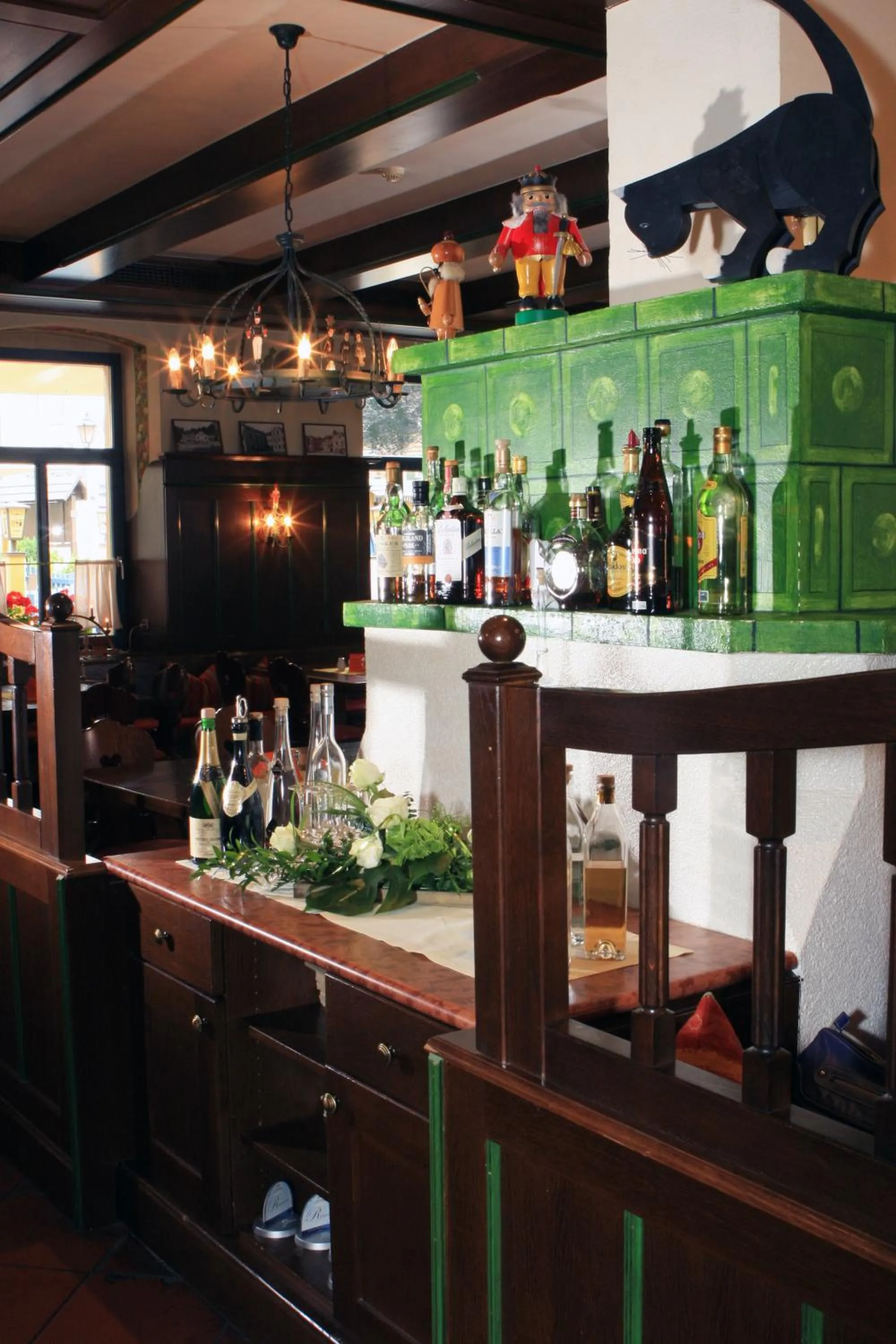 Decorative detail in Hotel Erbgericht Buntes Haus