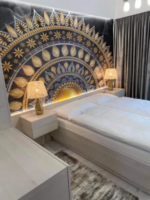 Bed in Hotel Artin