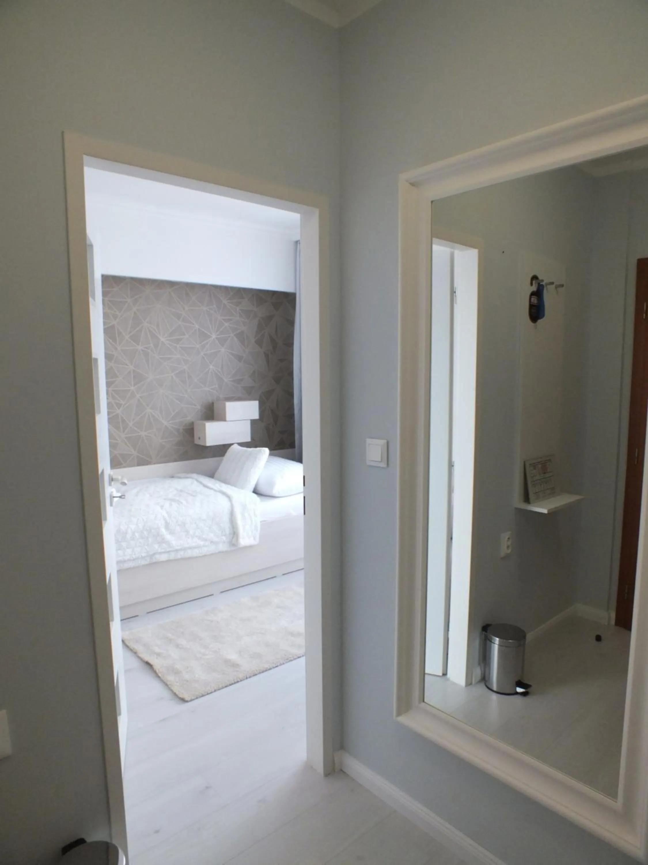 Bed in Hotel Artin